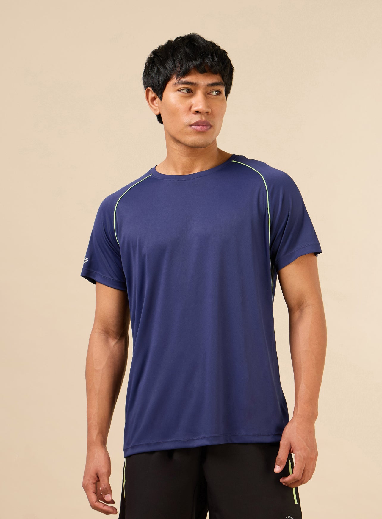 Men Navy HIIT Elevate Training T-shirt