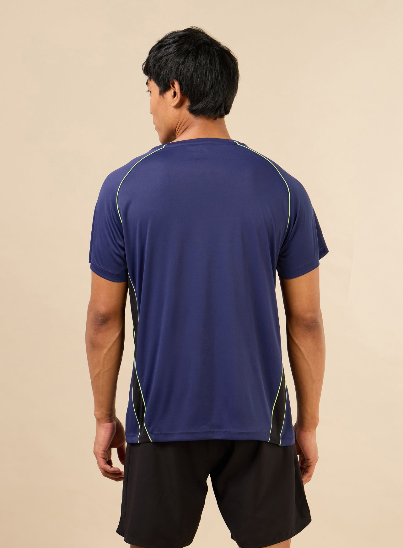 Men Navy HIIT Elevate Training T-shirt