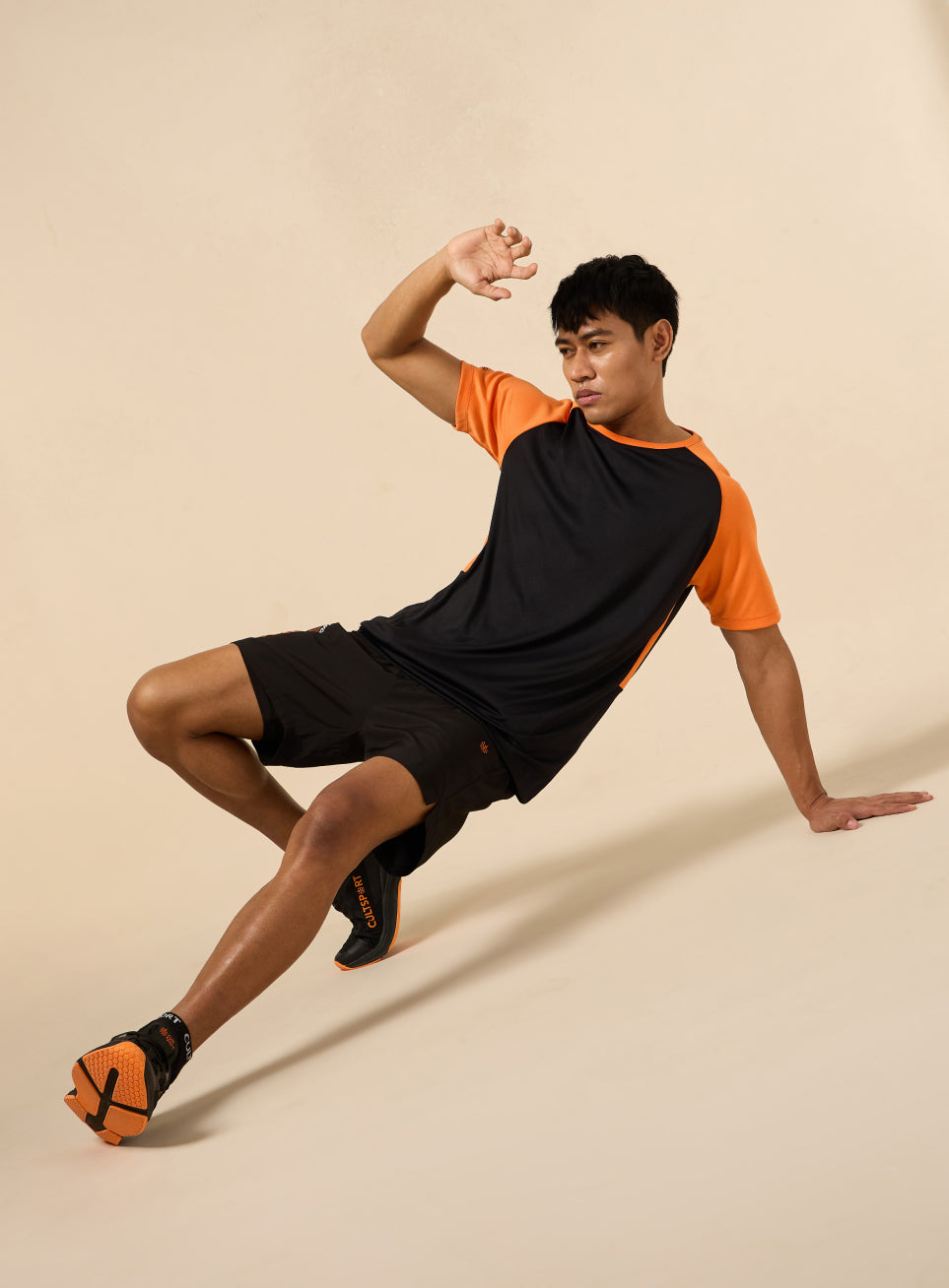 Men's Power Up Black Training T-shirt