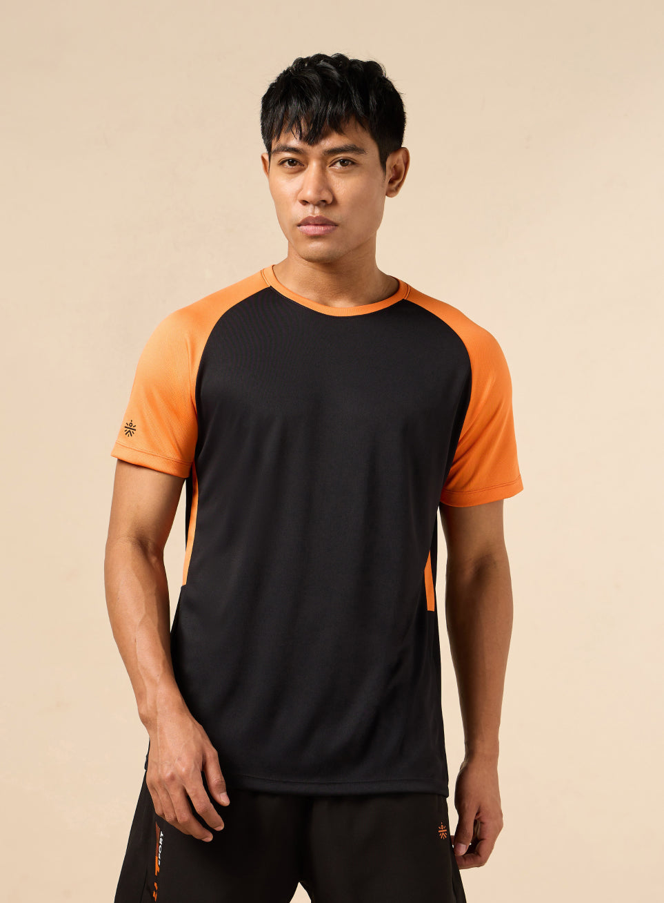 Men's Power Up Black Training T-shirt