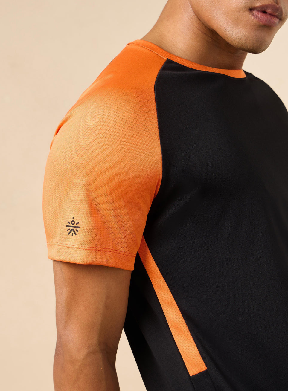 Men's Power Up Black Training T-shirt