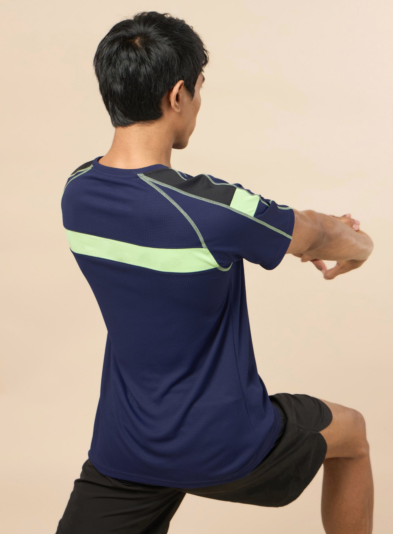 Men's All Format Navy High Performance T-shirt