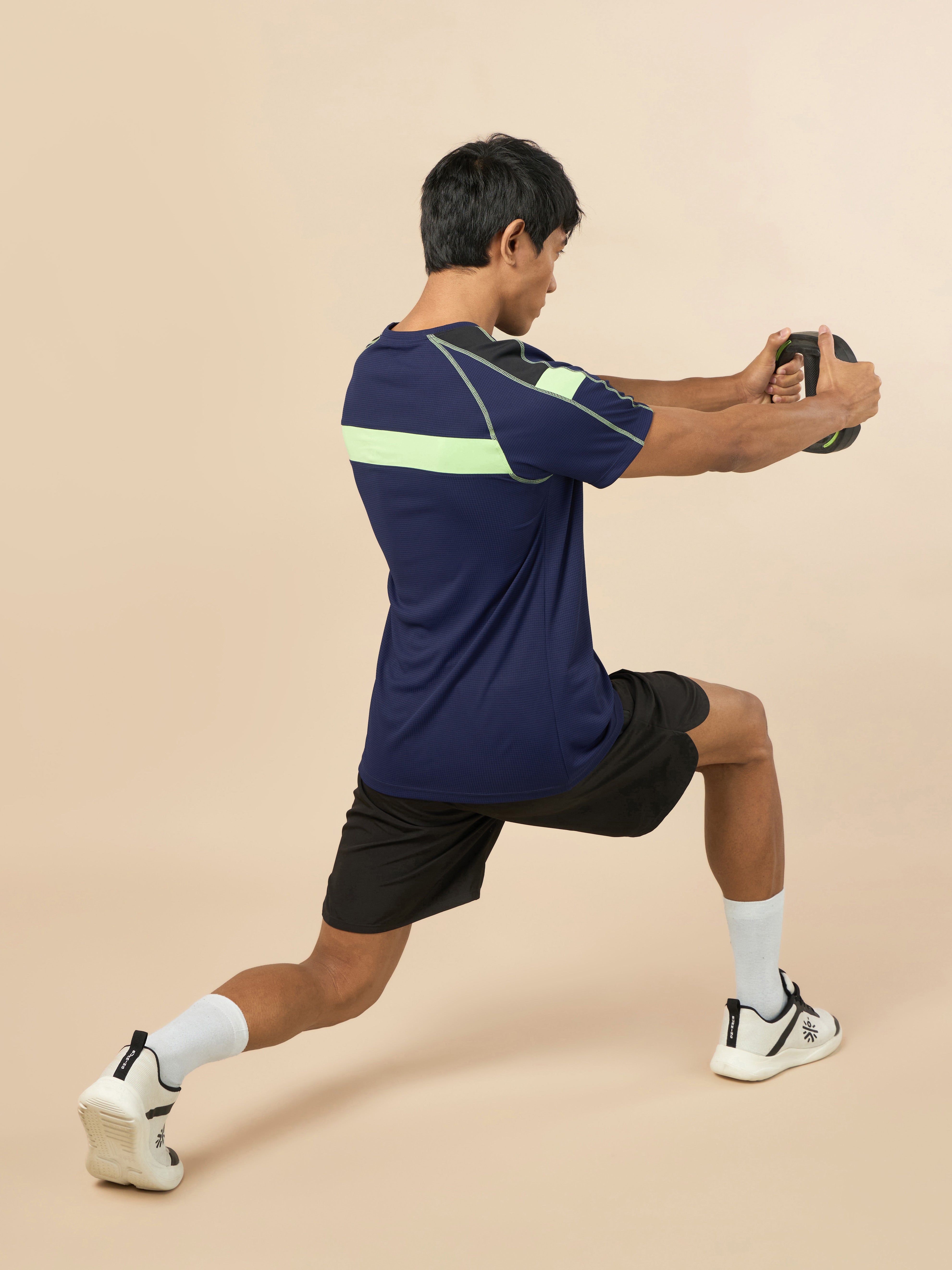 Men's All Format Navy High Performance T-shirt