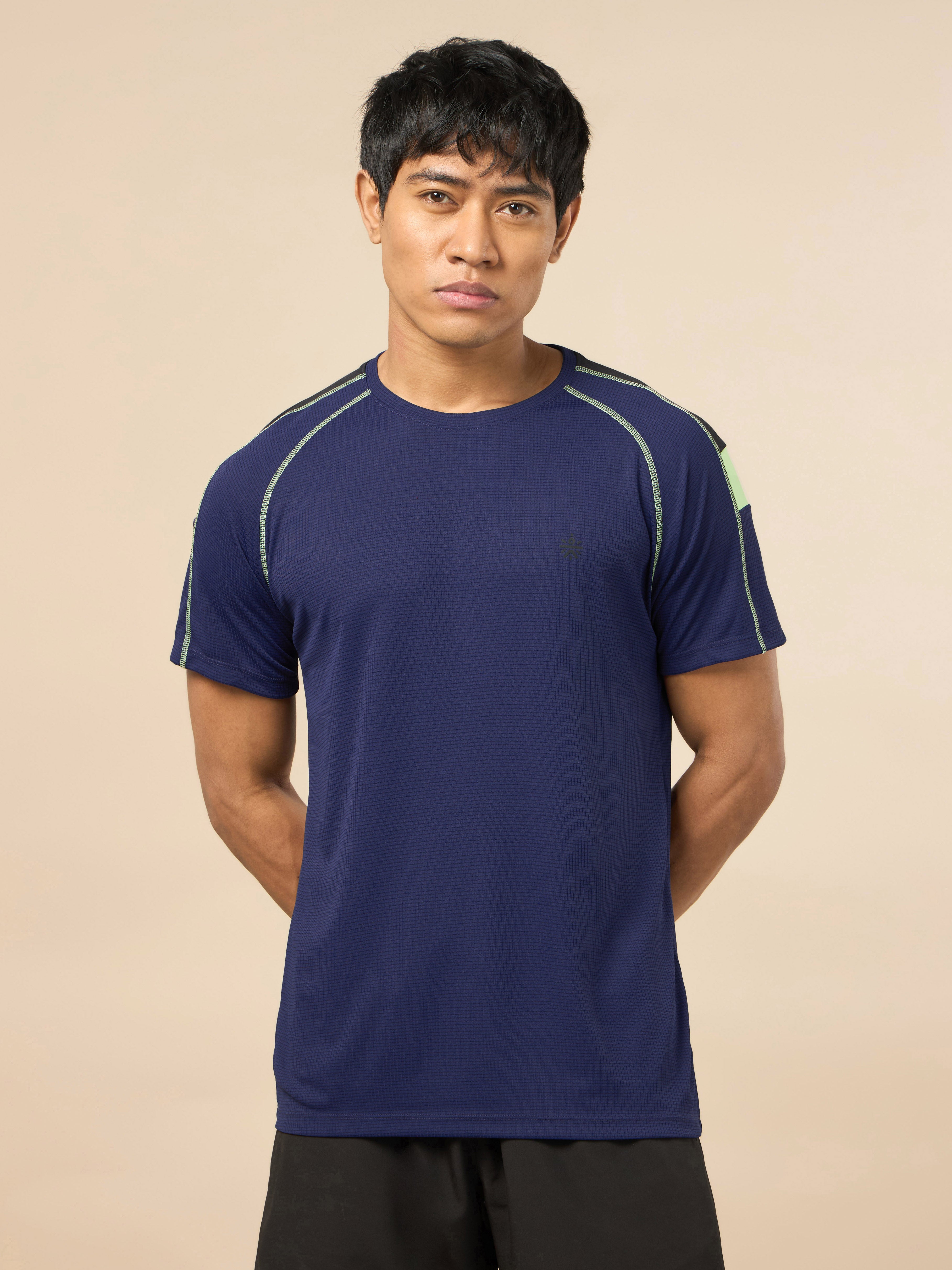 Men's All Format Navy High Performance T-shirt