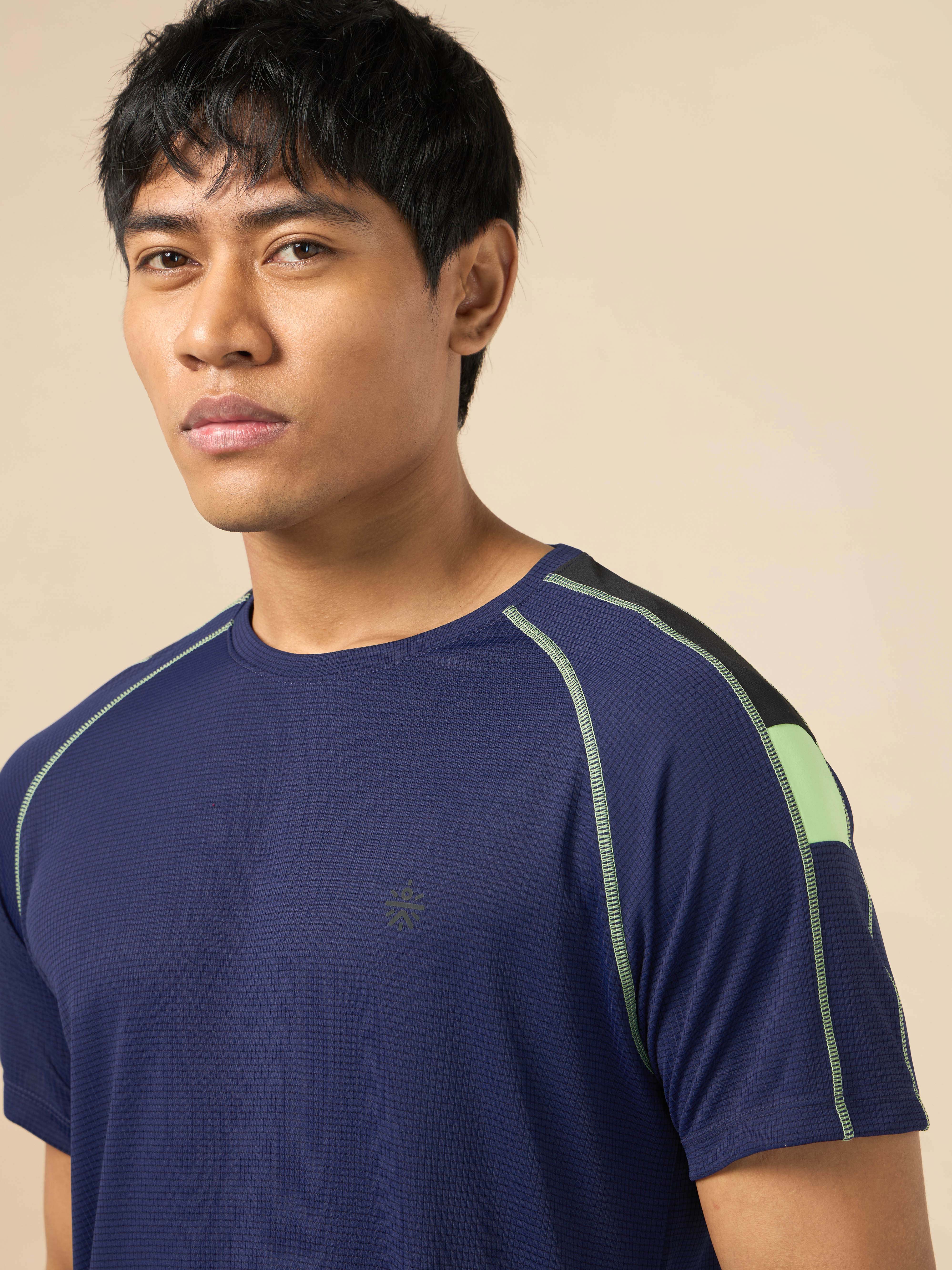 Men's All Format Navy High Performance T-shirt