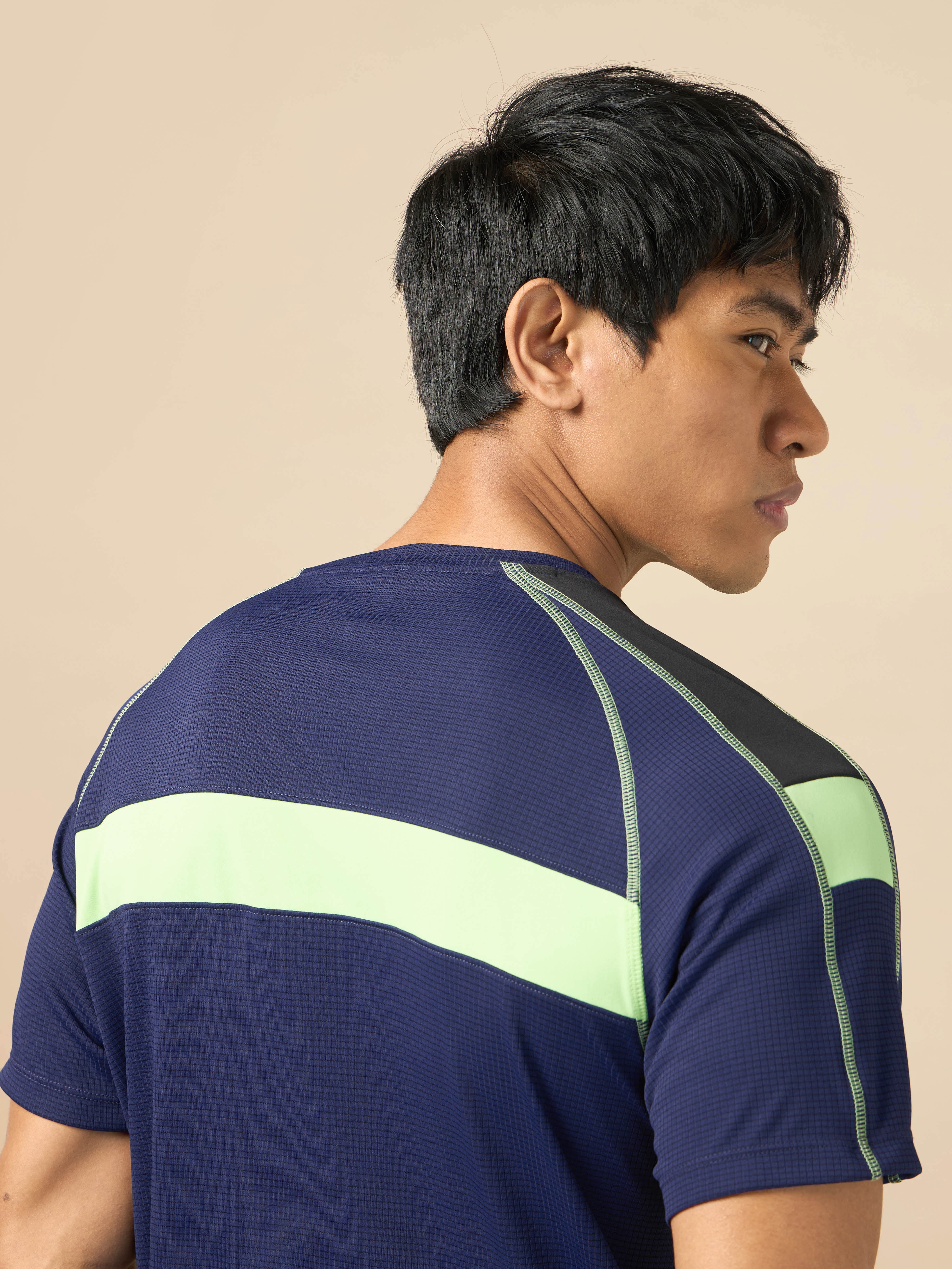 Men's All Format Navy High Performance T-shirt