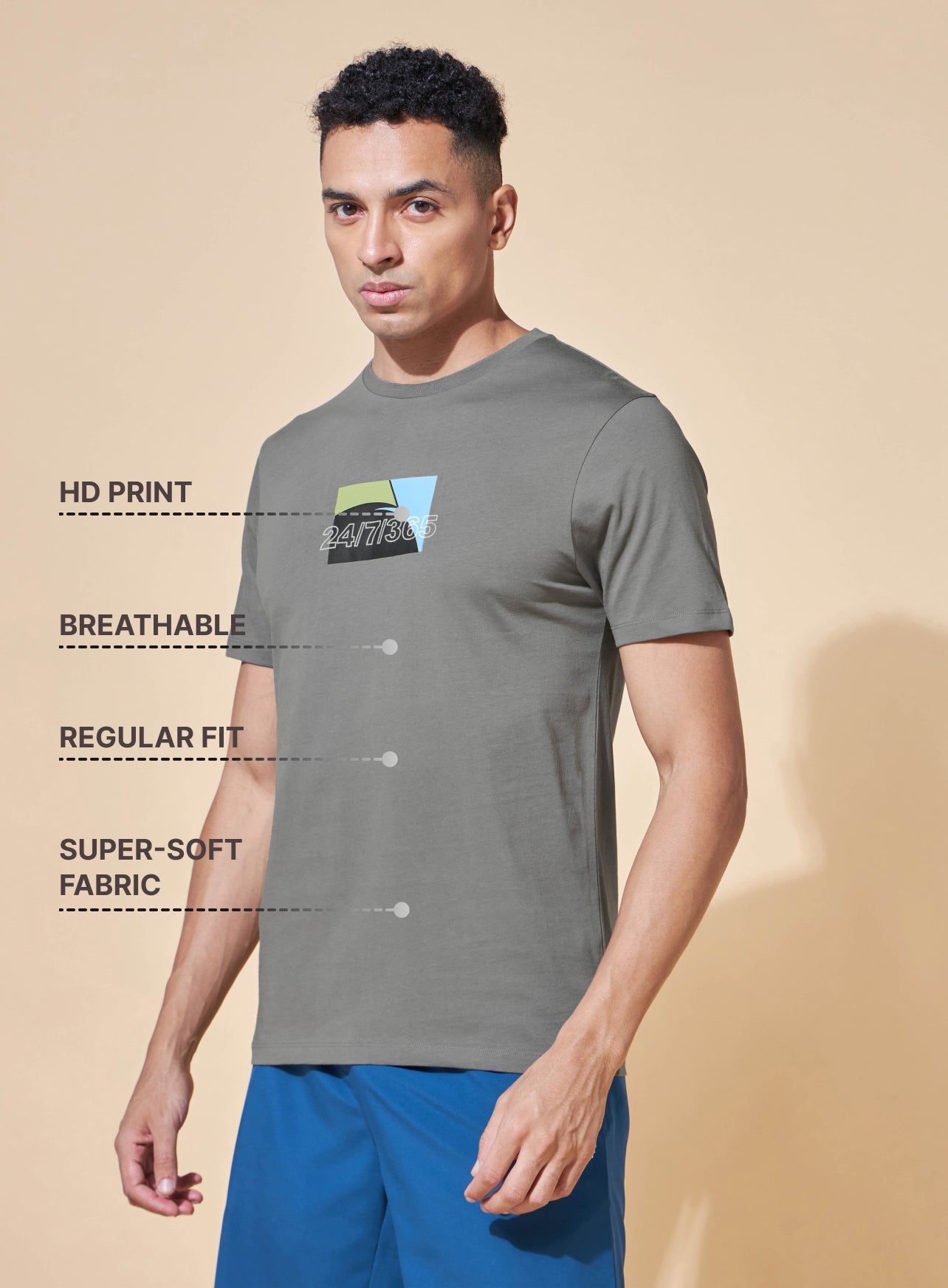 Moving 24/7/365 Graphic T-shirt