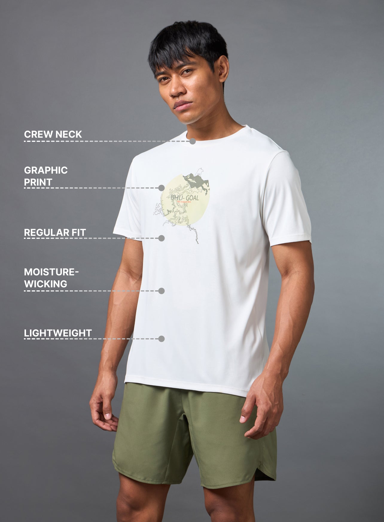 Men's Trail Running T-shirt