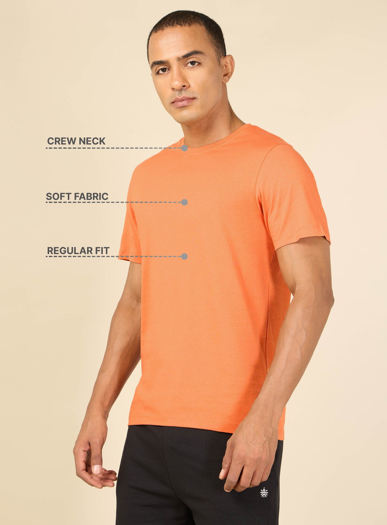 Coral Cult Leisure T-shirt for Men