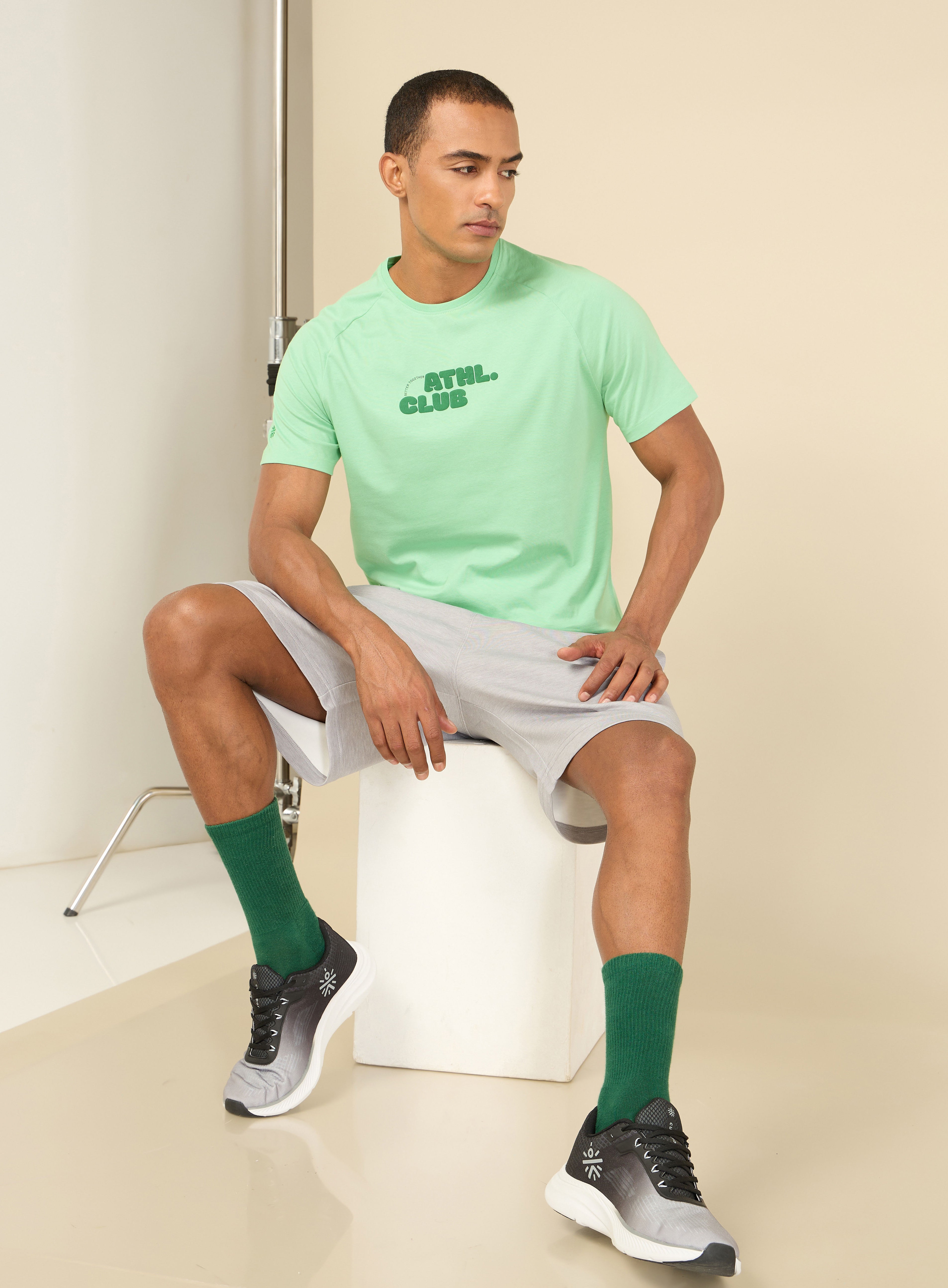 Men Ath. Club Green T-shirt