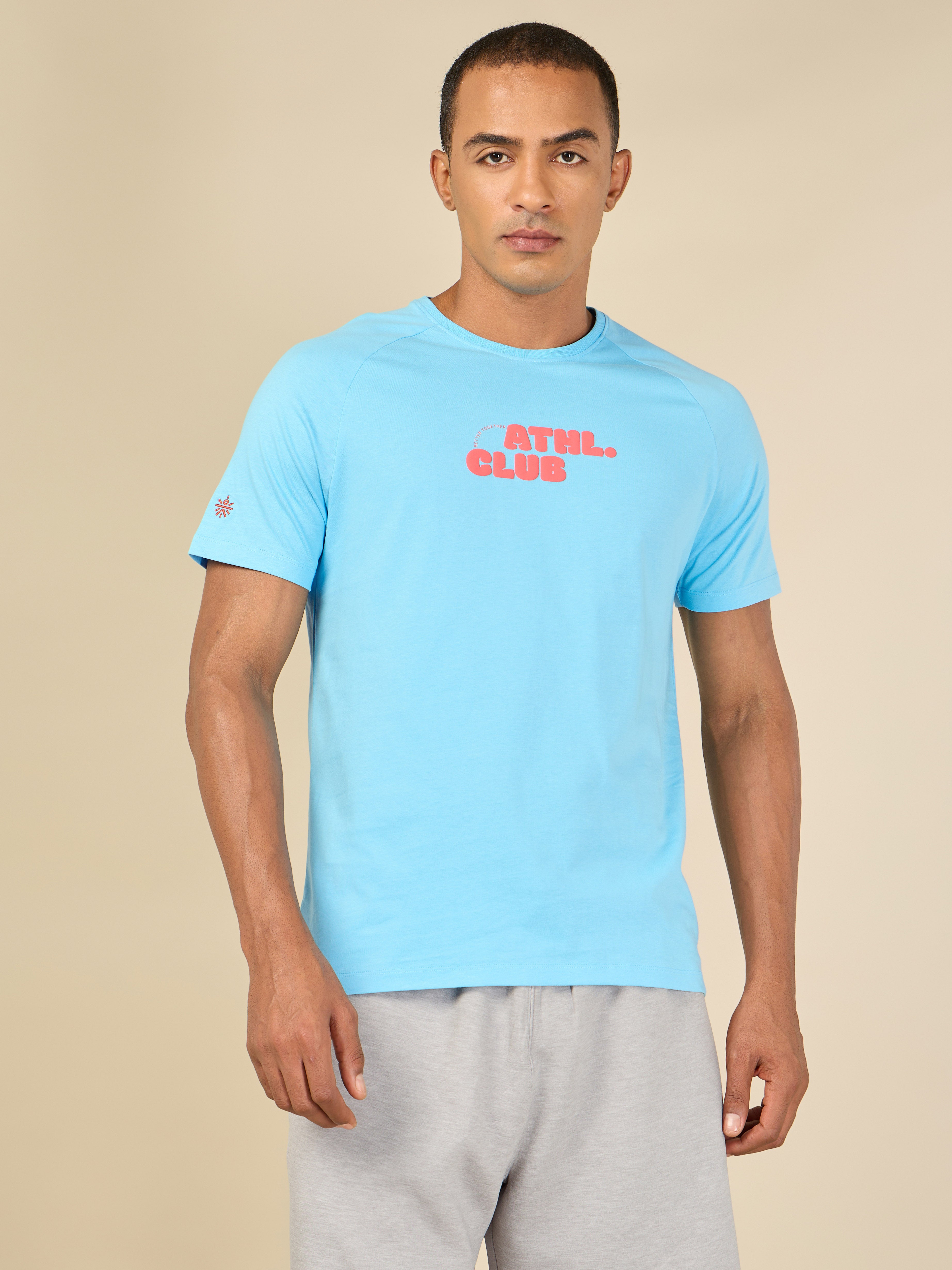Men Ath. Club Blue T-shirt