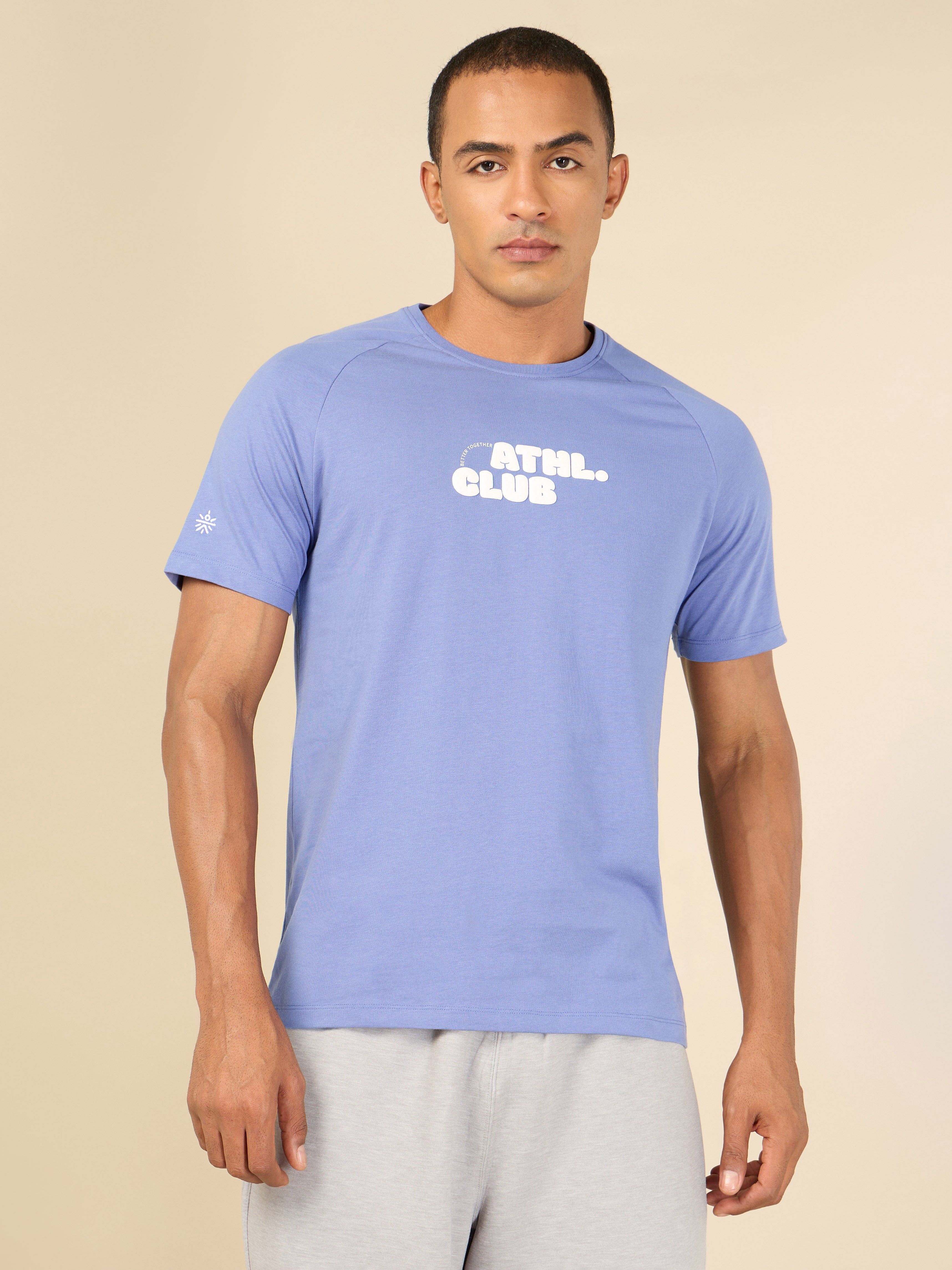 Men Ath. Club Purple T-shirt