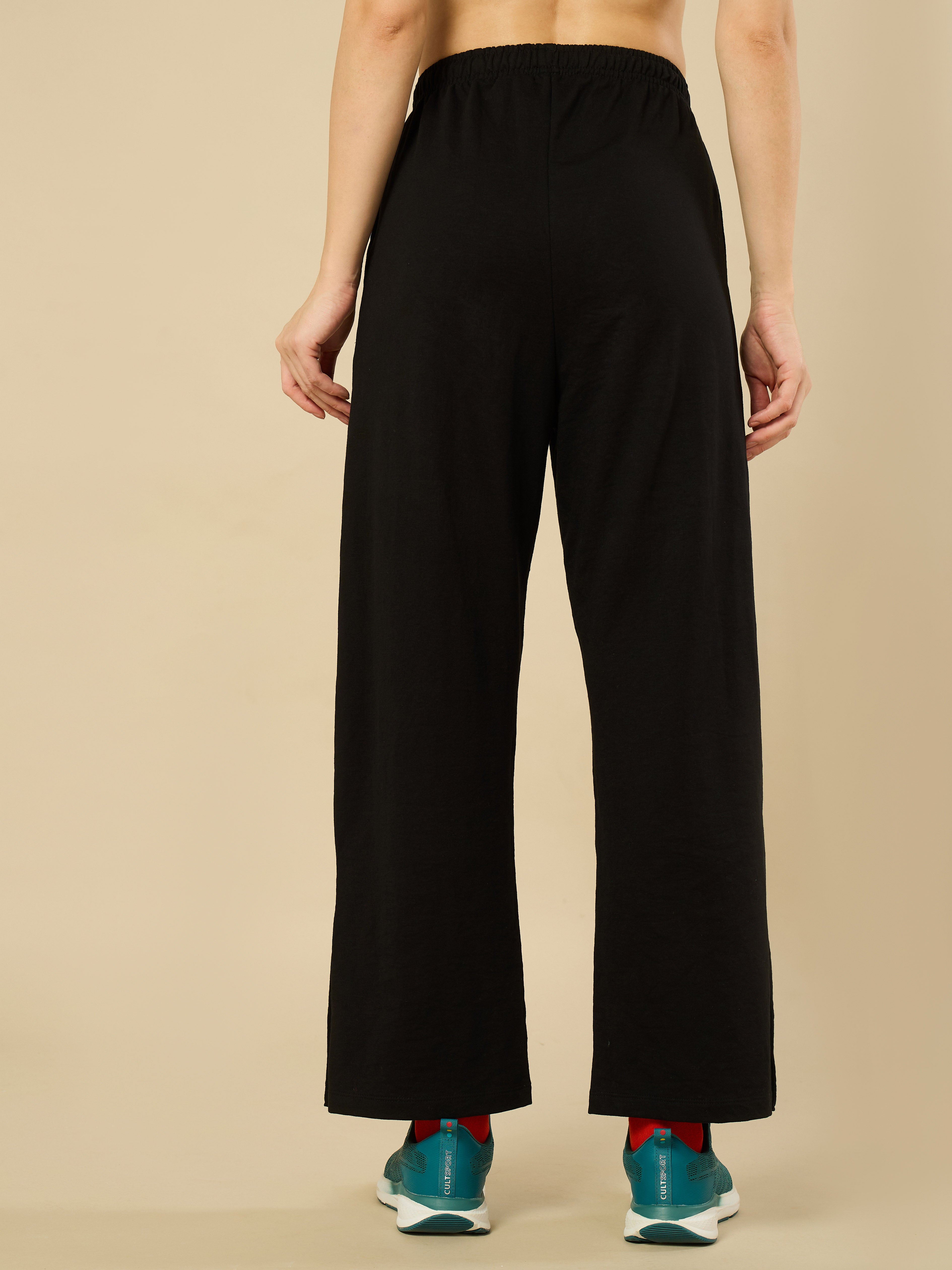 Black Cult Community Straight Trackpant