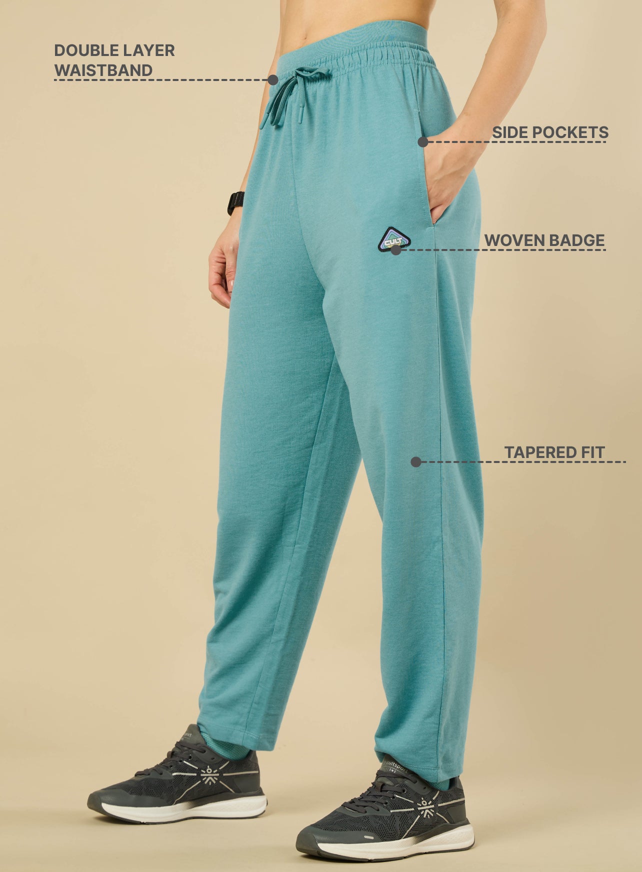 Power Up Blue Community Trackpant