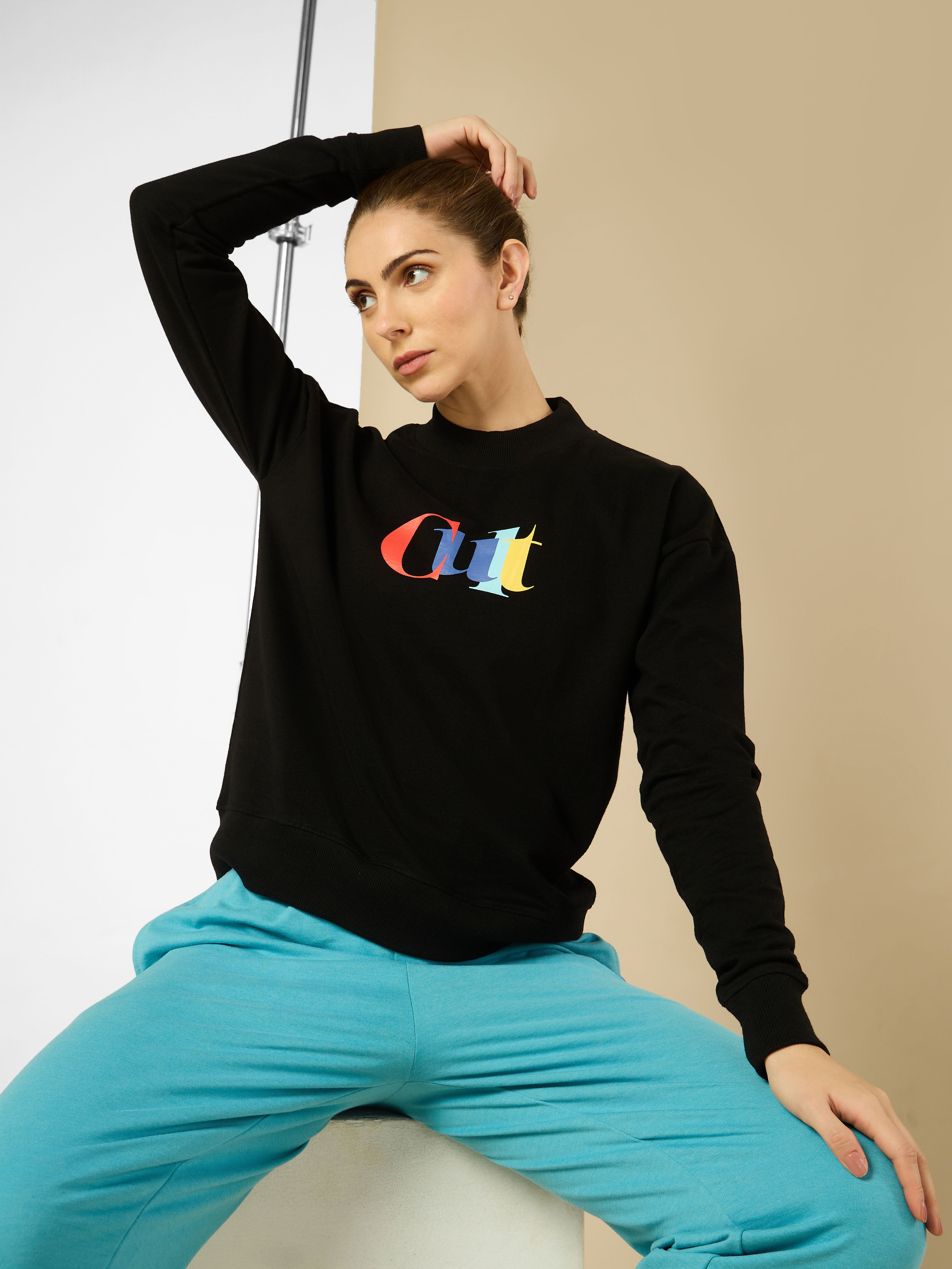 Cult Brand Carrier Black Sweatshirt