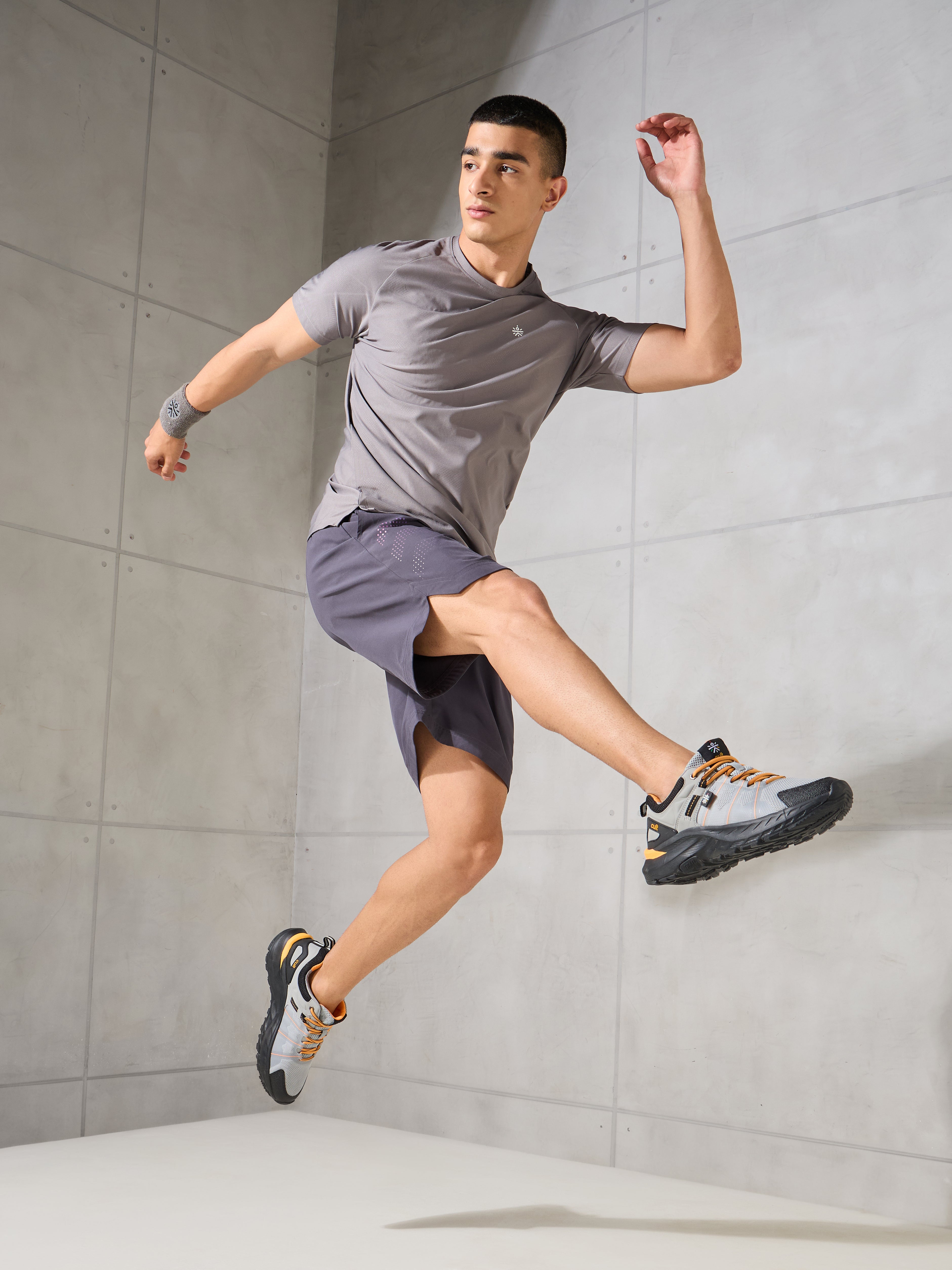 cult Men's TurboTrail Outdoor Shoes - L.Grey/Black