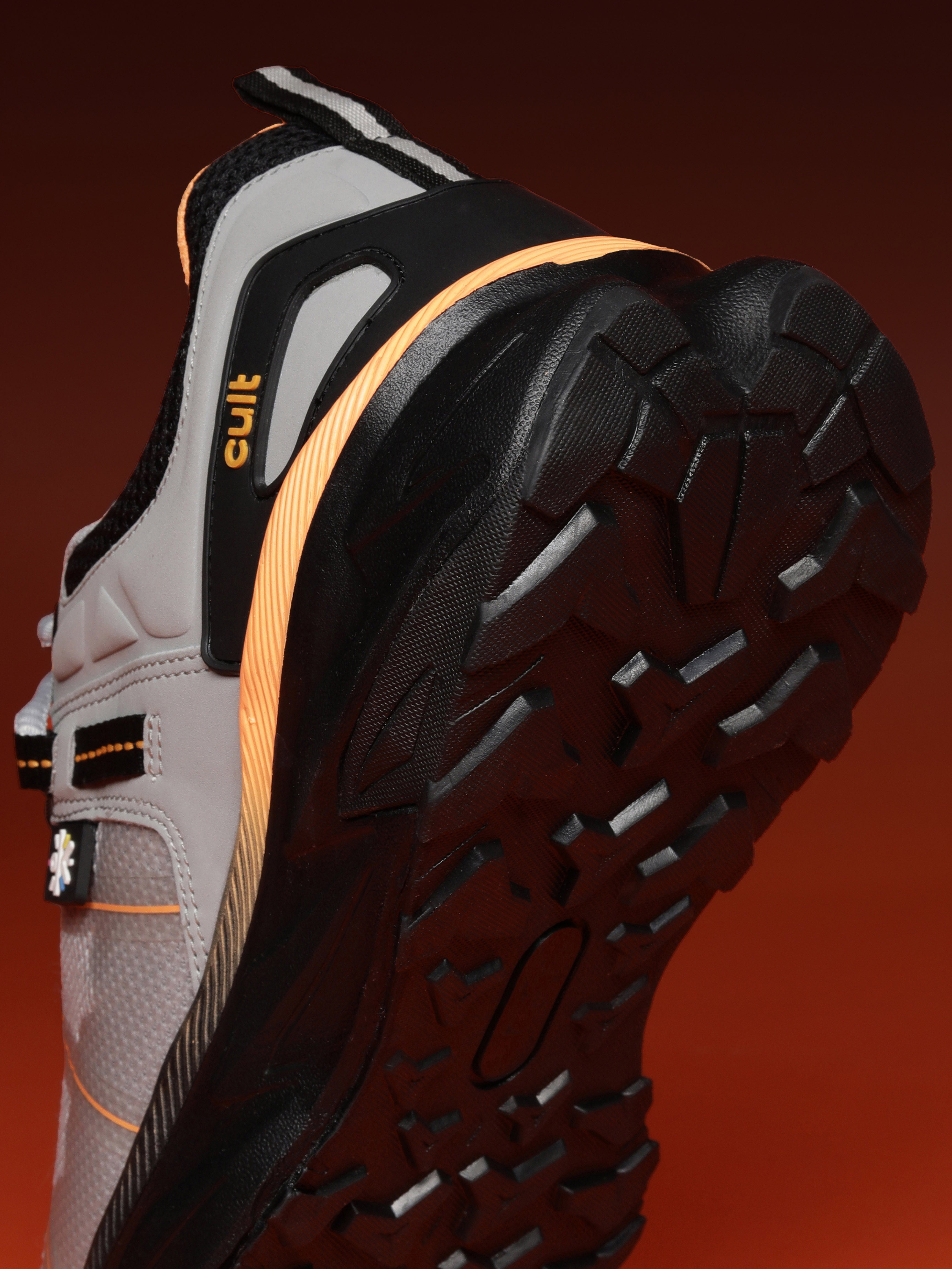 cult Men's TurboTrail Outdoor Shoes - L.Grey/Black