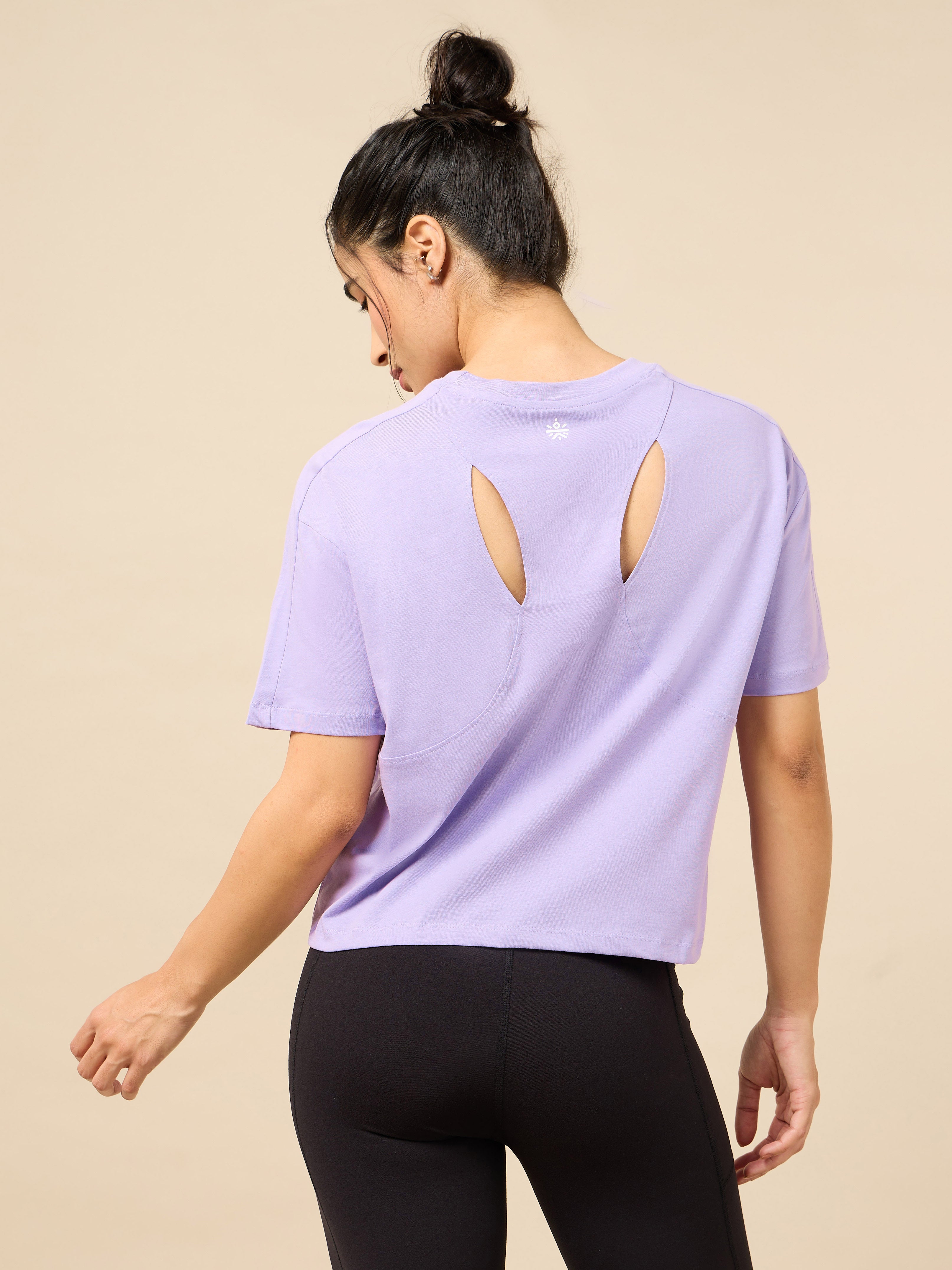 Women's Yoga Purple Flow T-shirt