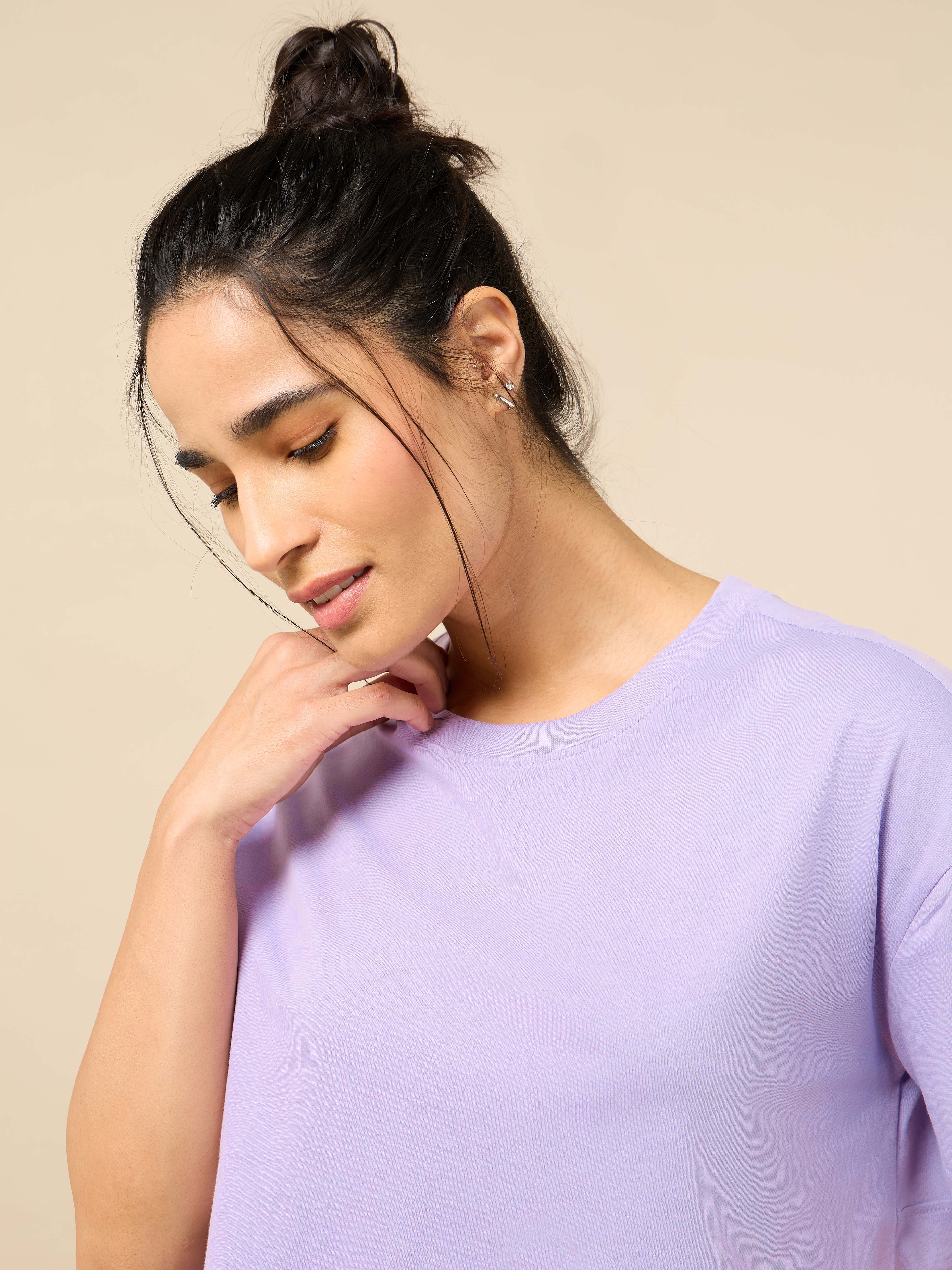 Women's Yoga Purple Flow T-shirt