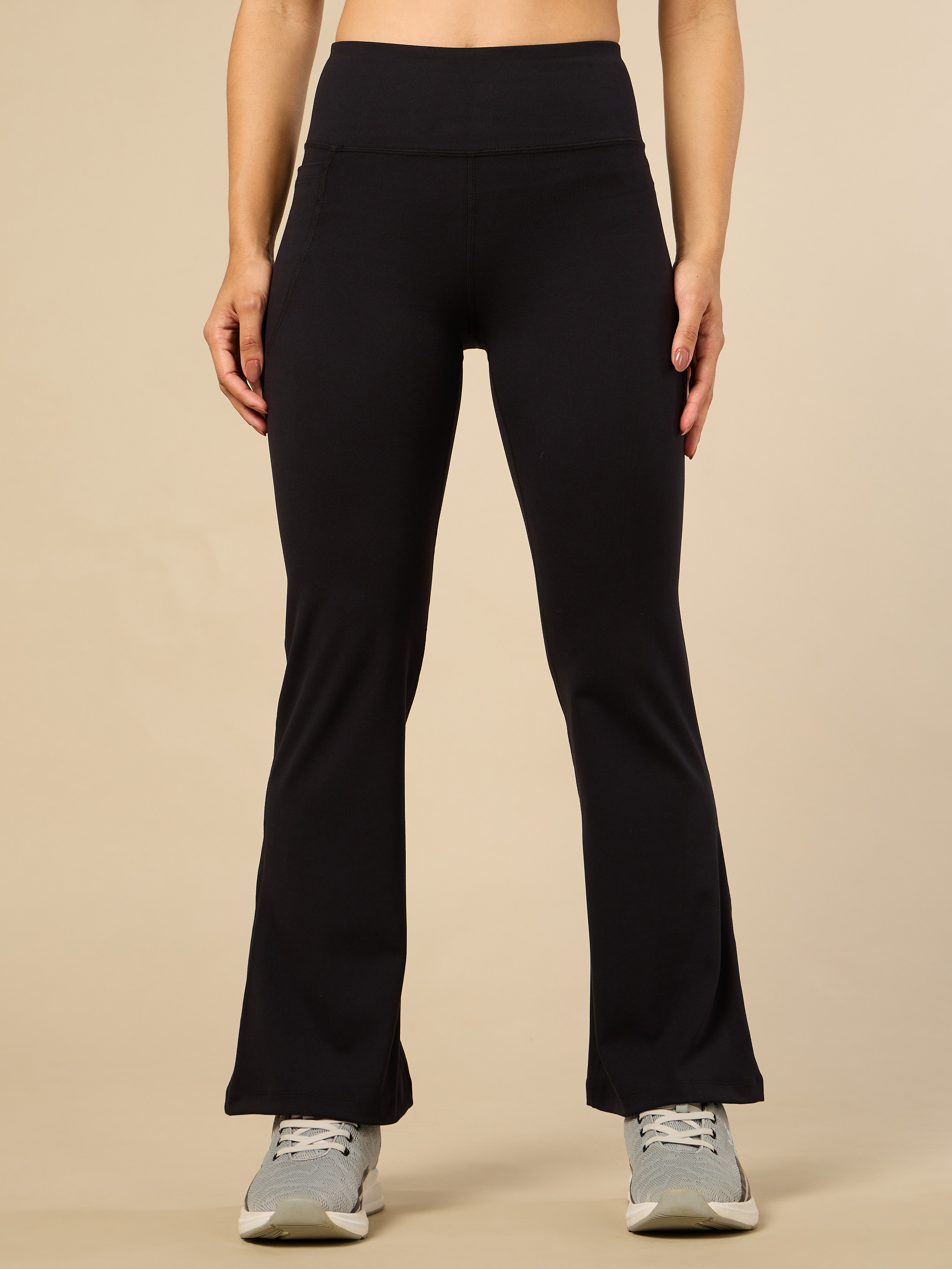 Women's COMFlex Black Performance Flare Pants