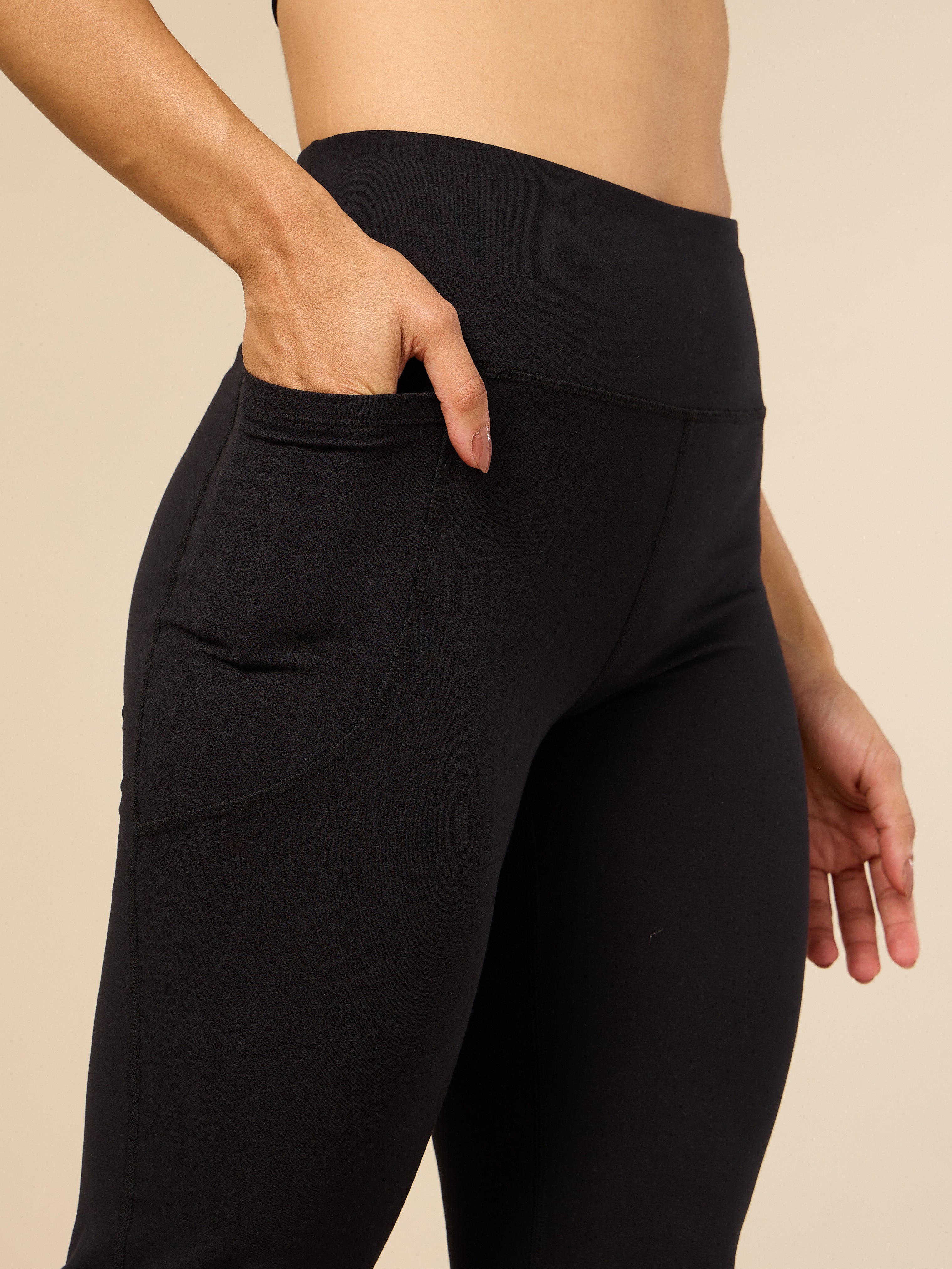 Women's COMFlex Black Performance Flare Pants