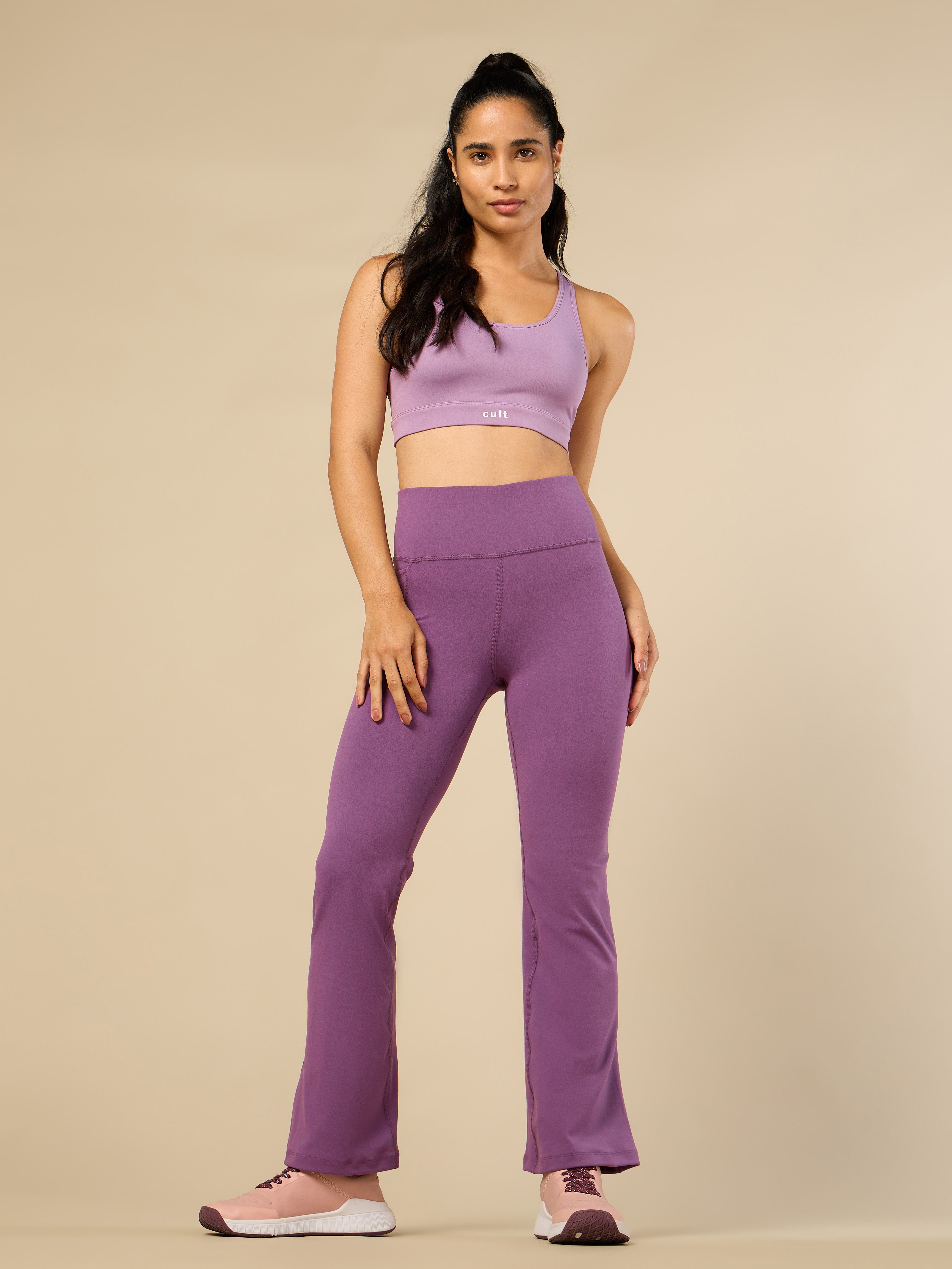 Women's COMFlex Lavender Performance Flare Pants