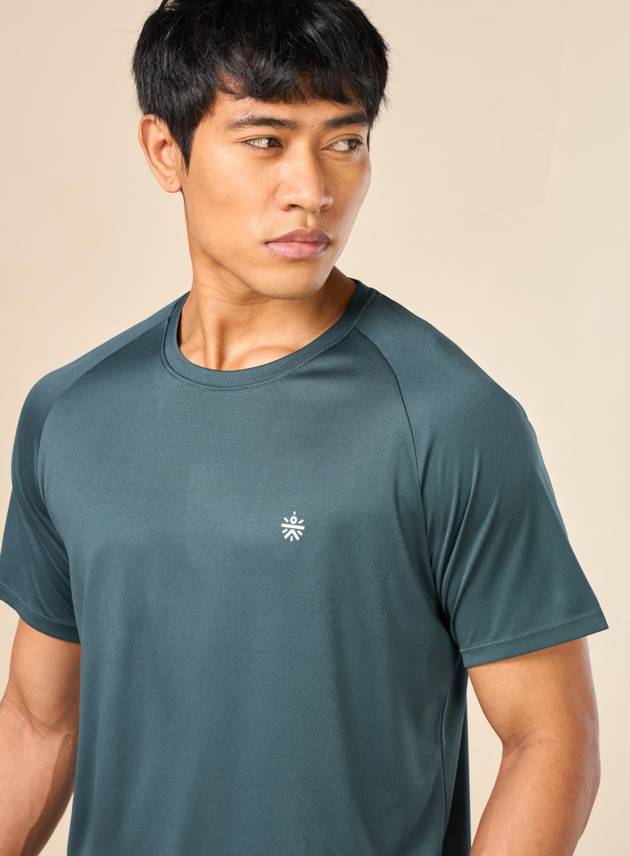 Men's Strength Teal Performance T-shirt