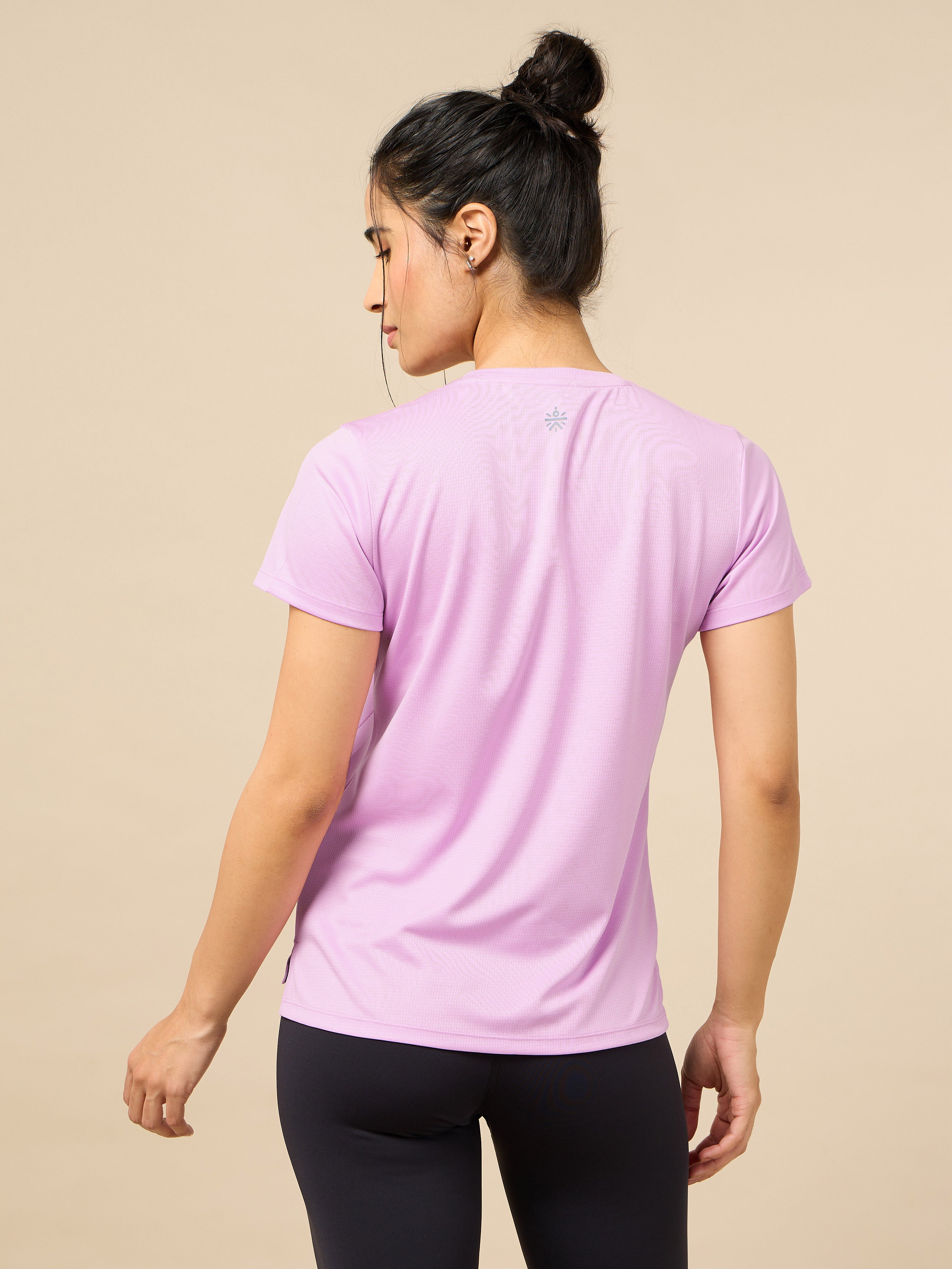 Women's Stay Fit Pink Performance T-shirt