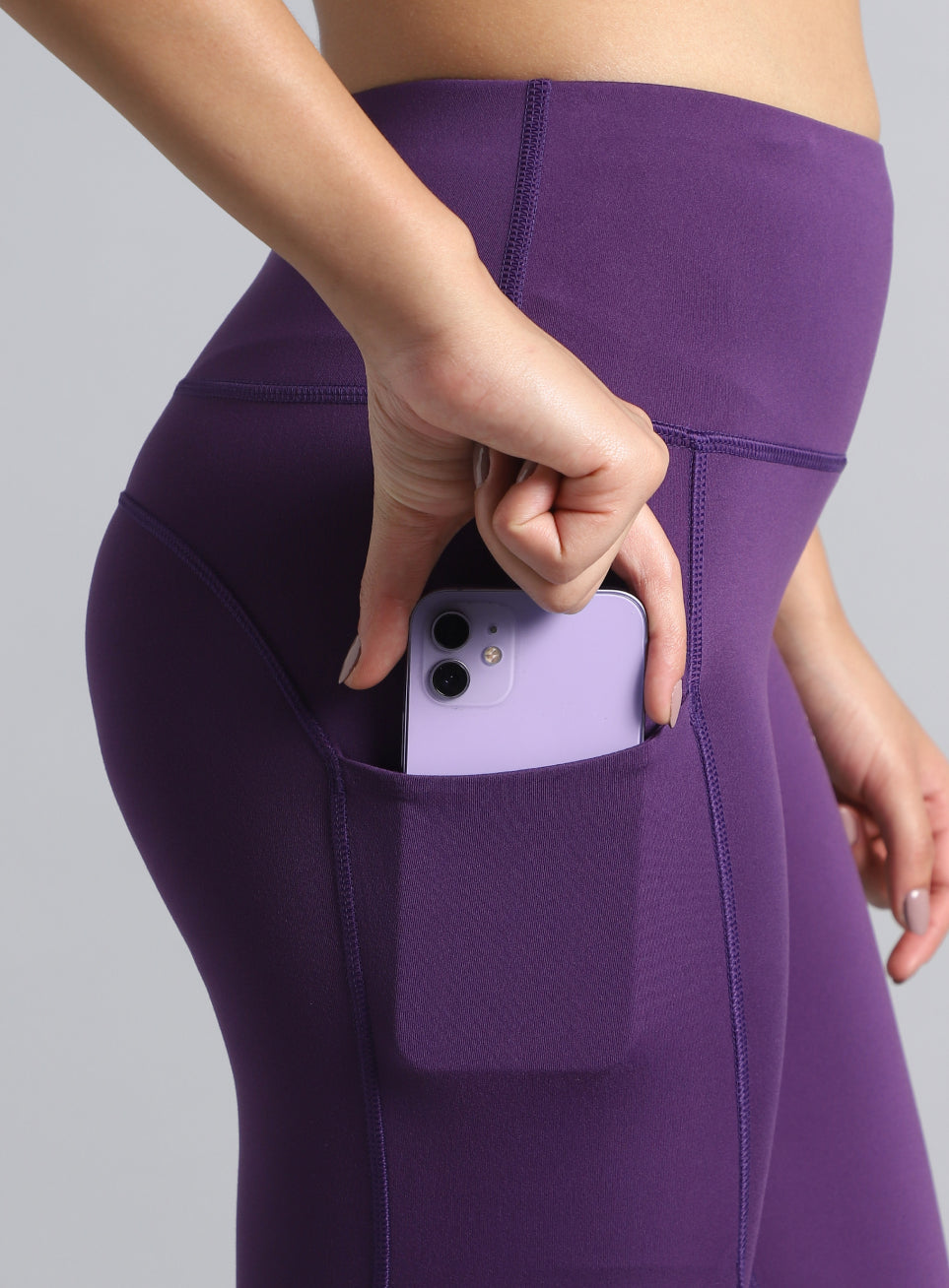 Women's Do It All Purple Performance Tights