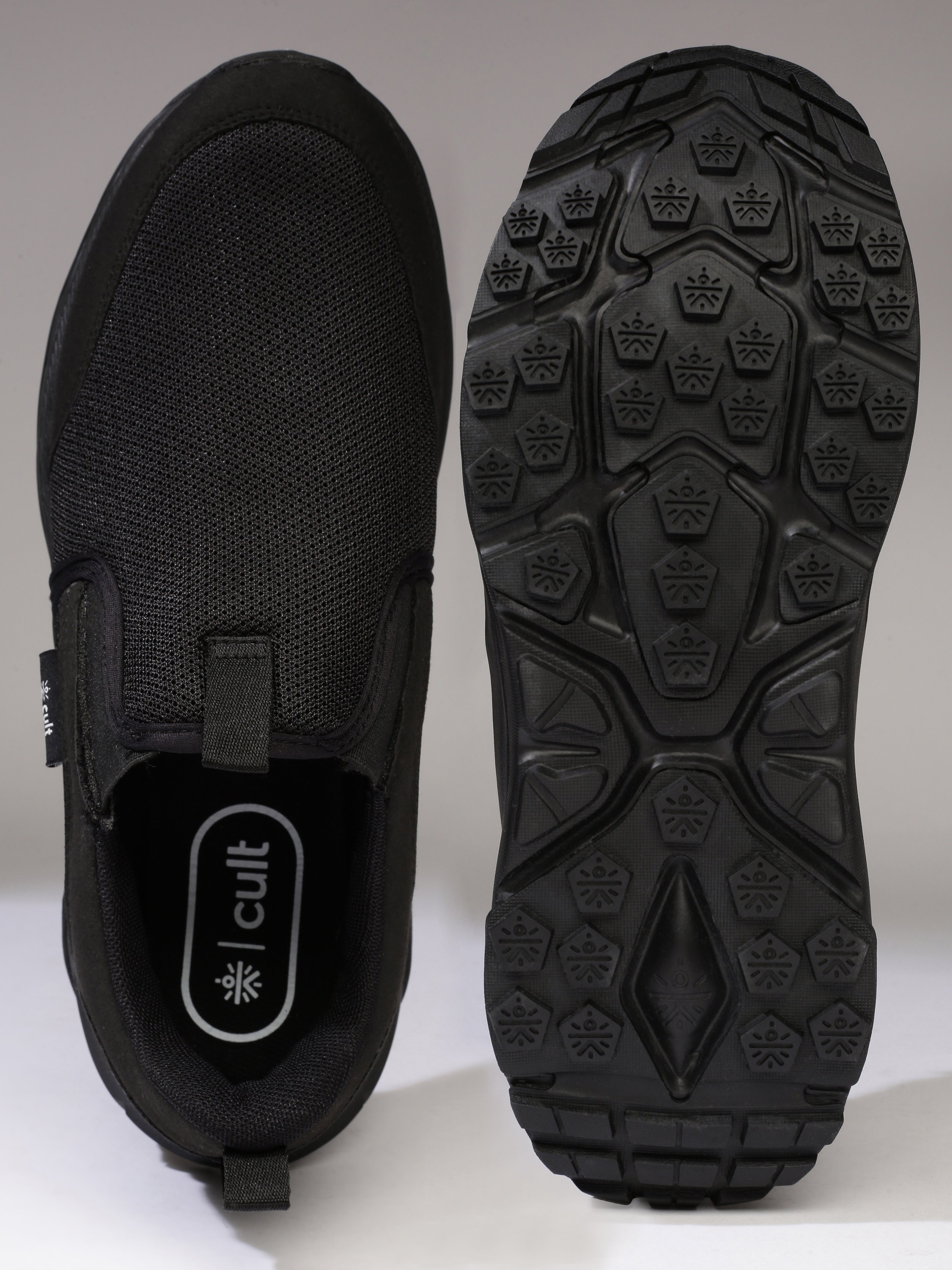 cult Men's Catalyst Slip-On Walking Shoes - Black