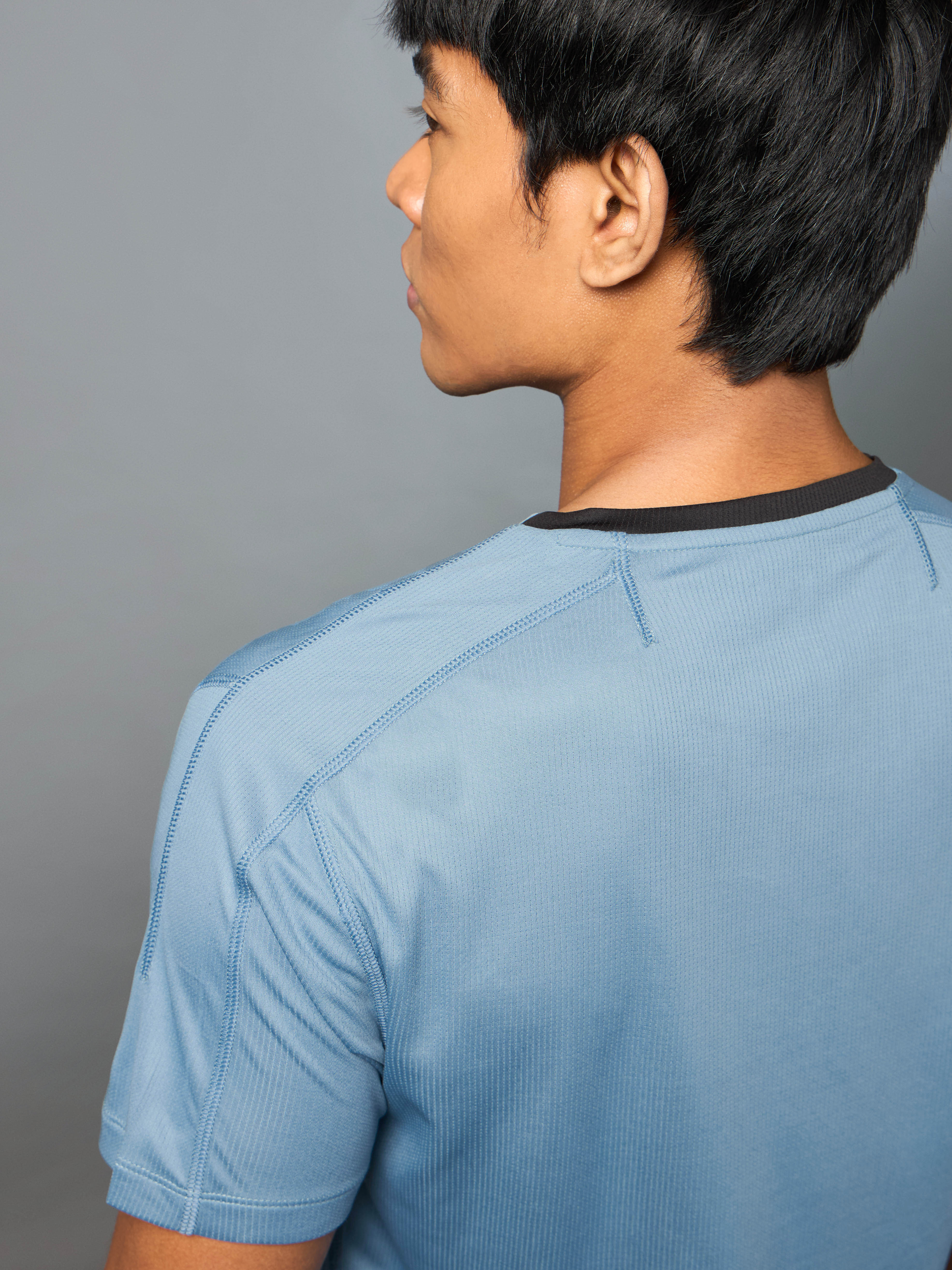 Men's Sky Blue Run Elevate T-shirt