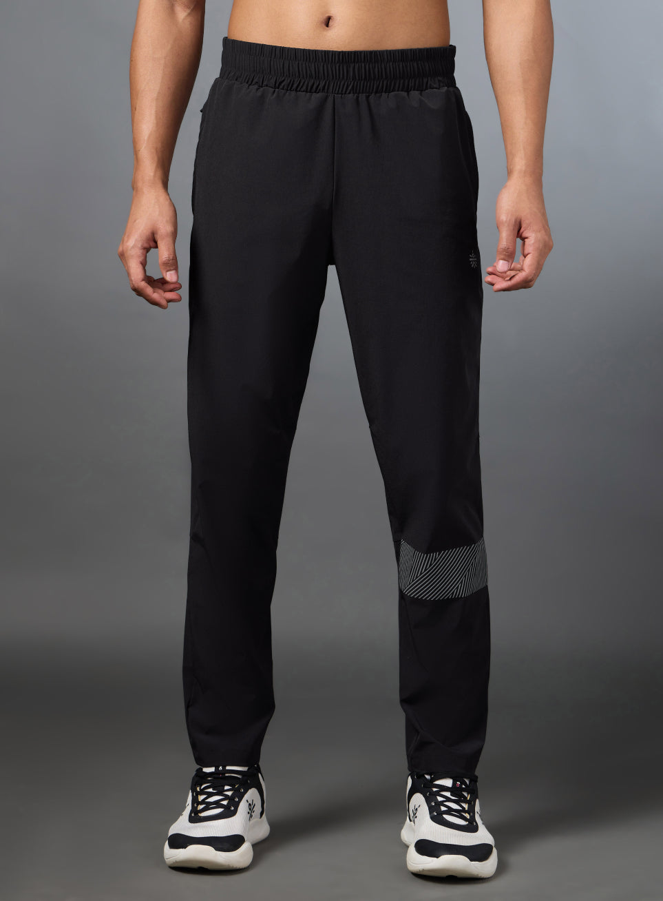 Men's Night Jogger Black Performance Trackpants