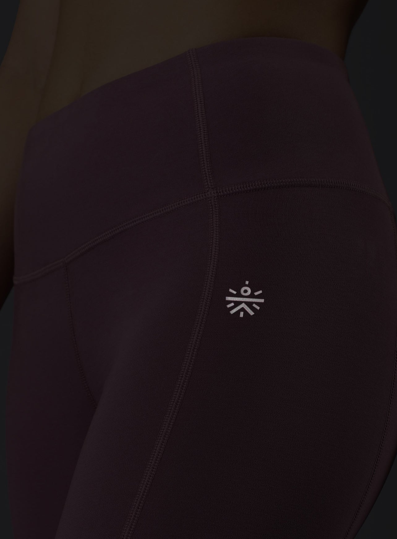 Women's Performance Cotton Purple Tights