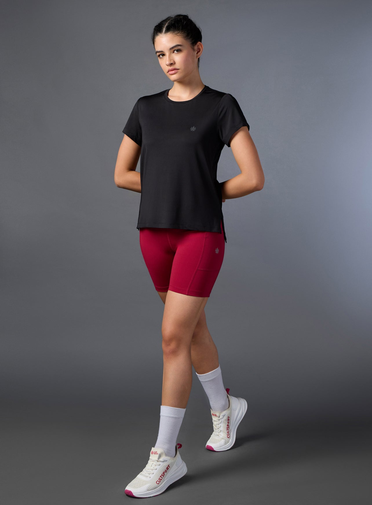 Women's Athlete Pro Black T-shirt