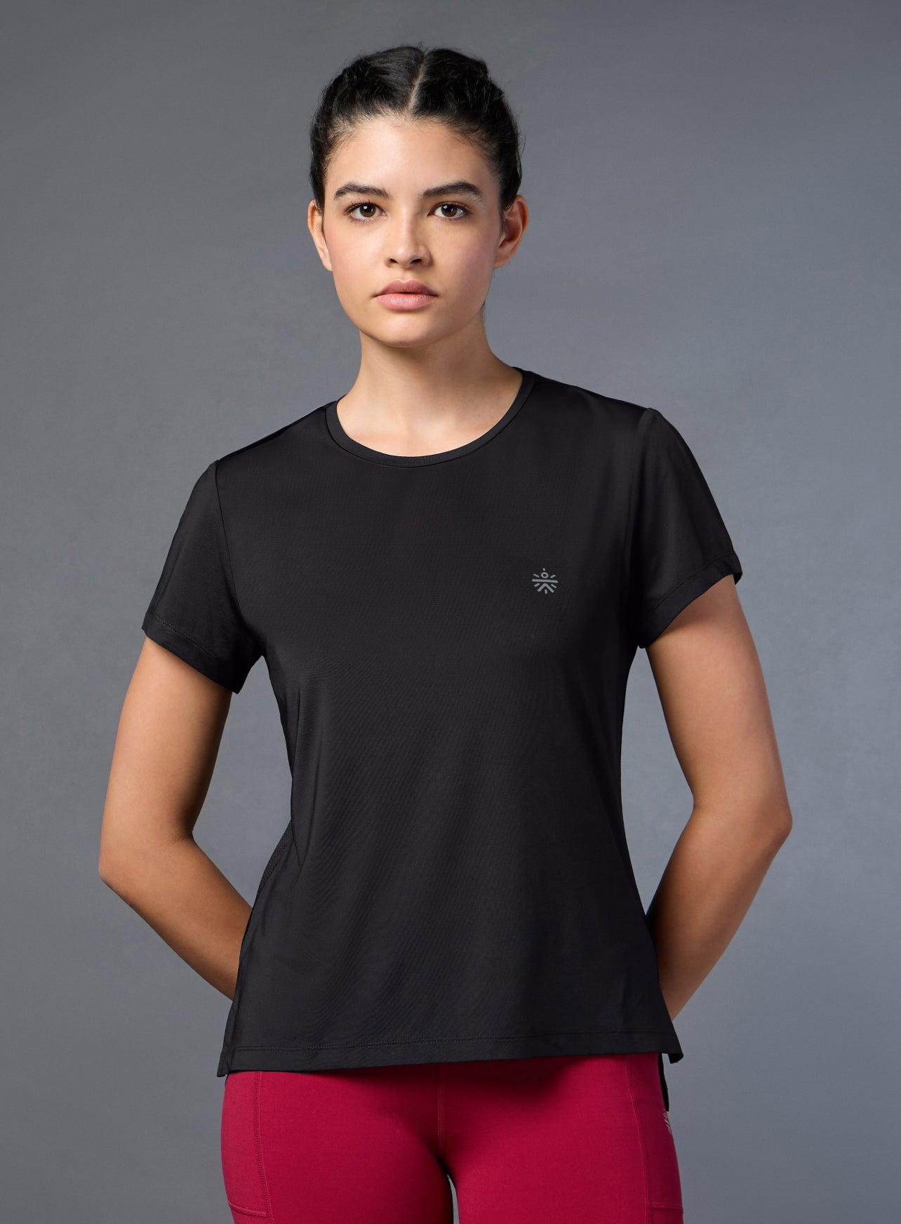 Women's Athlete Pro Black T-shirt