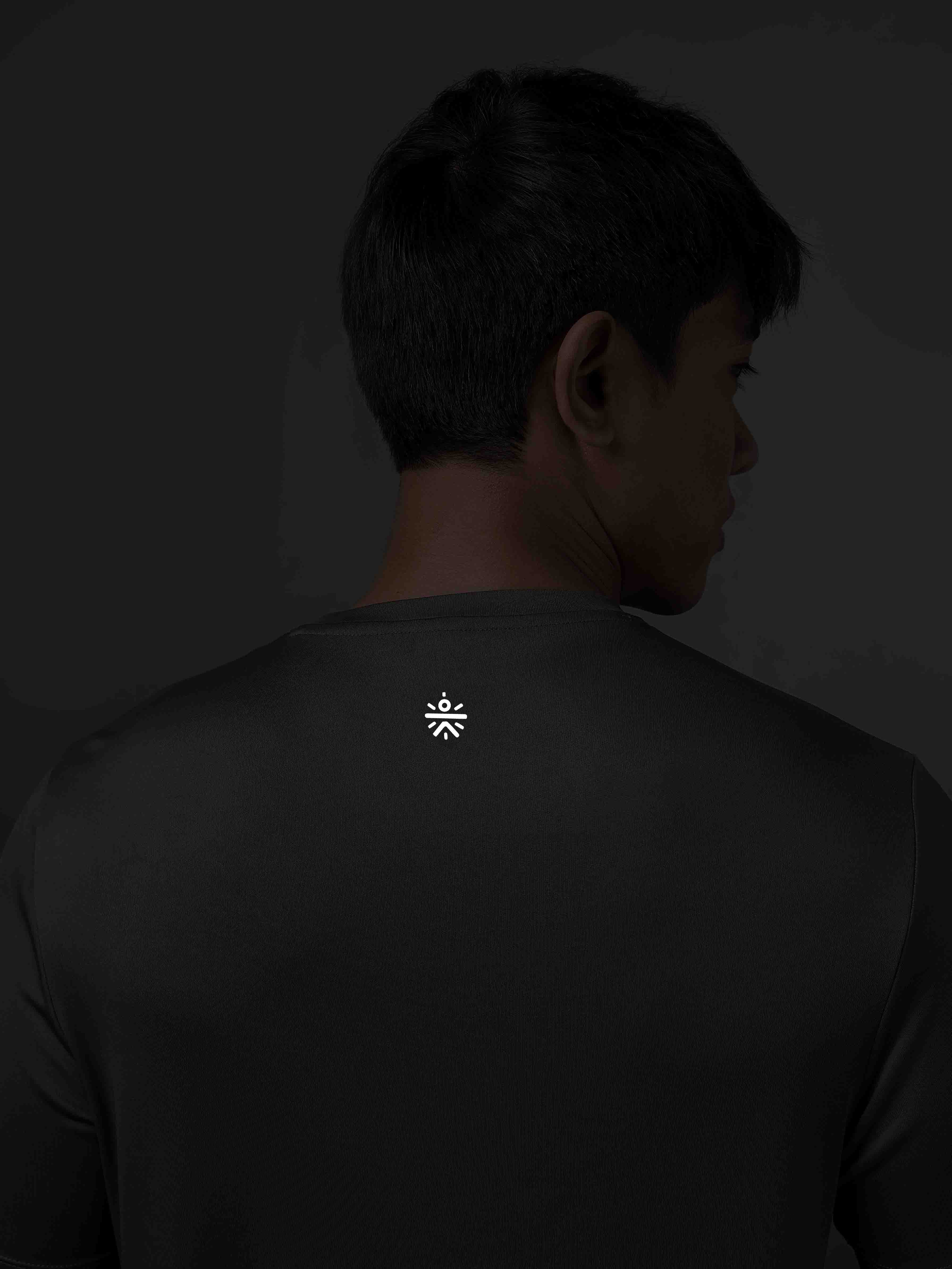 Men's Grey Urban Trail Run T-shirt