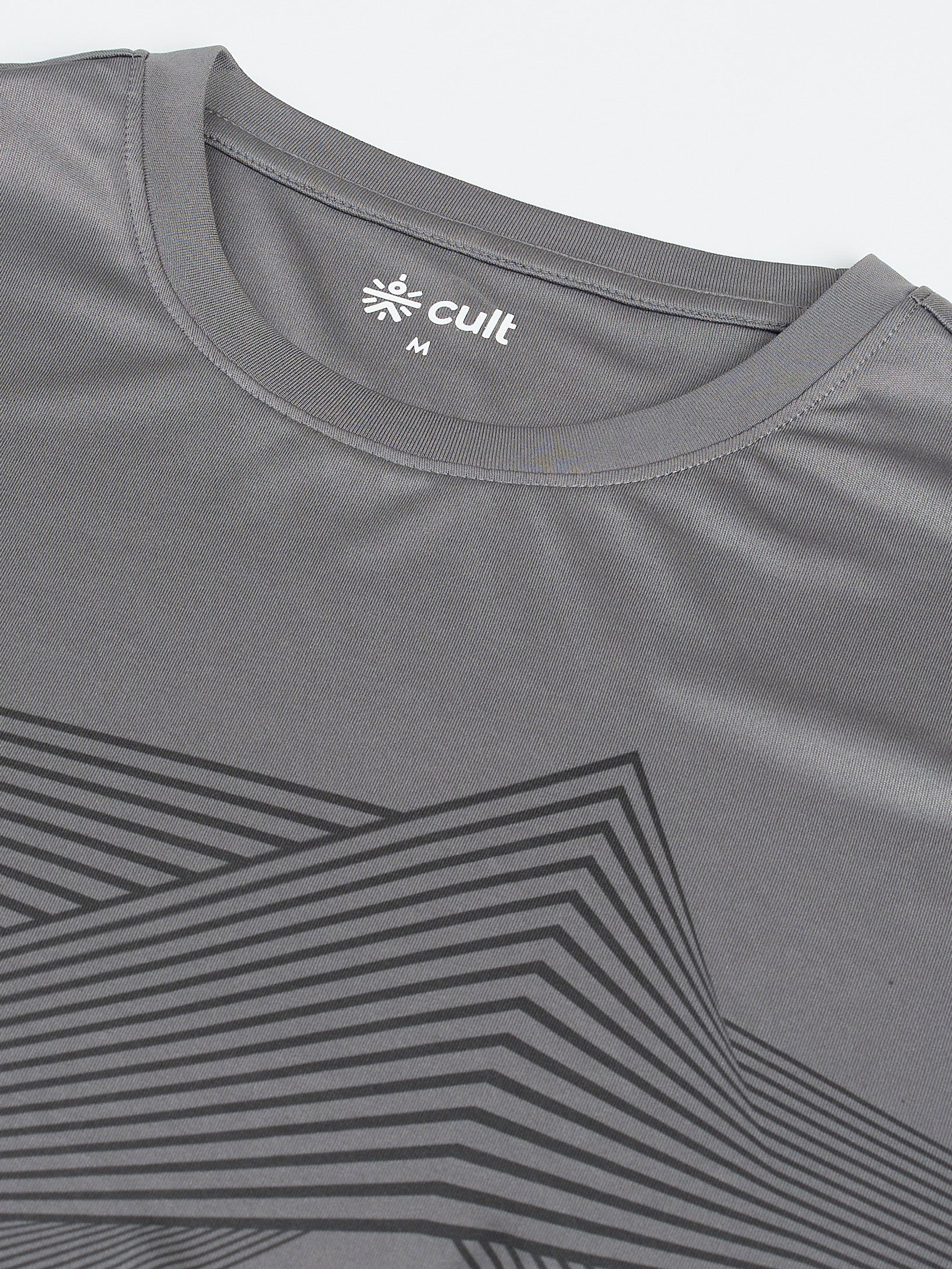 Men's Grey Urban Trail Run T-shirt