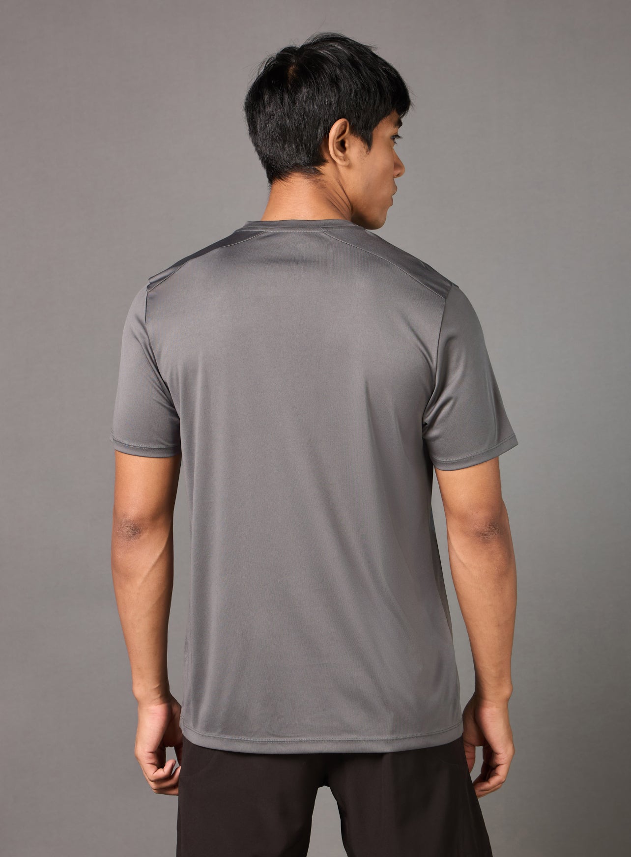 Men's All Terrain Grey Running T-shirt
