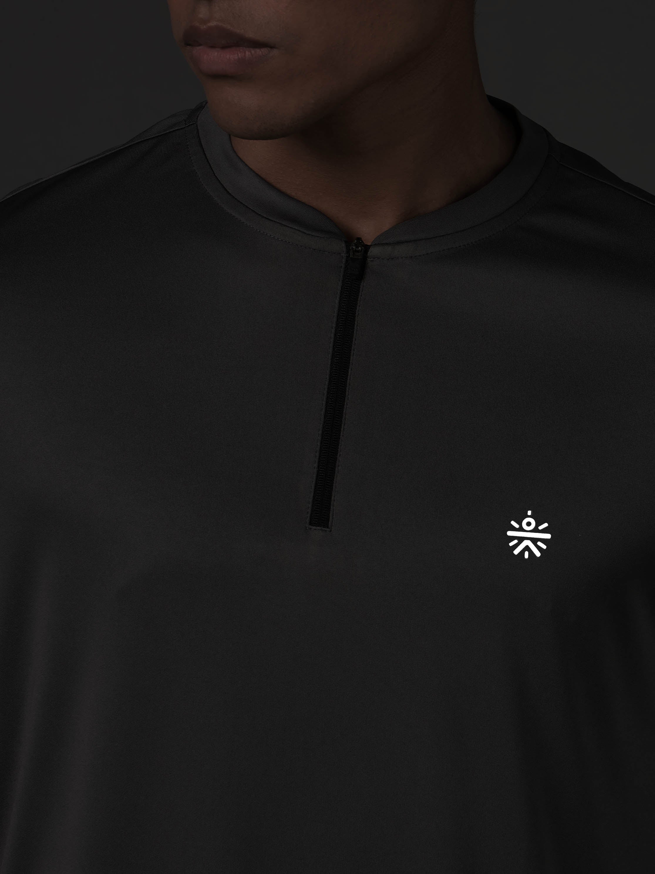 Men's All Terrain Grey Running T-shirt