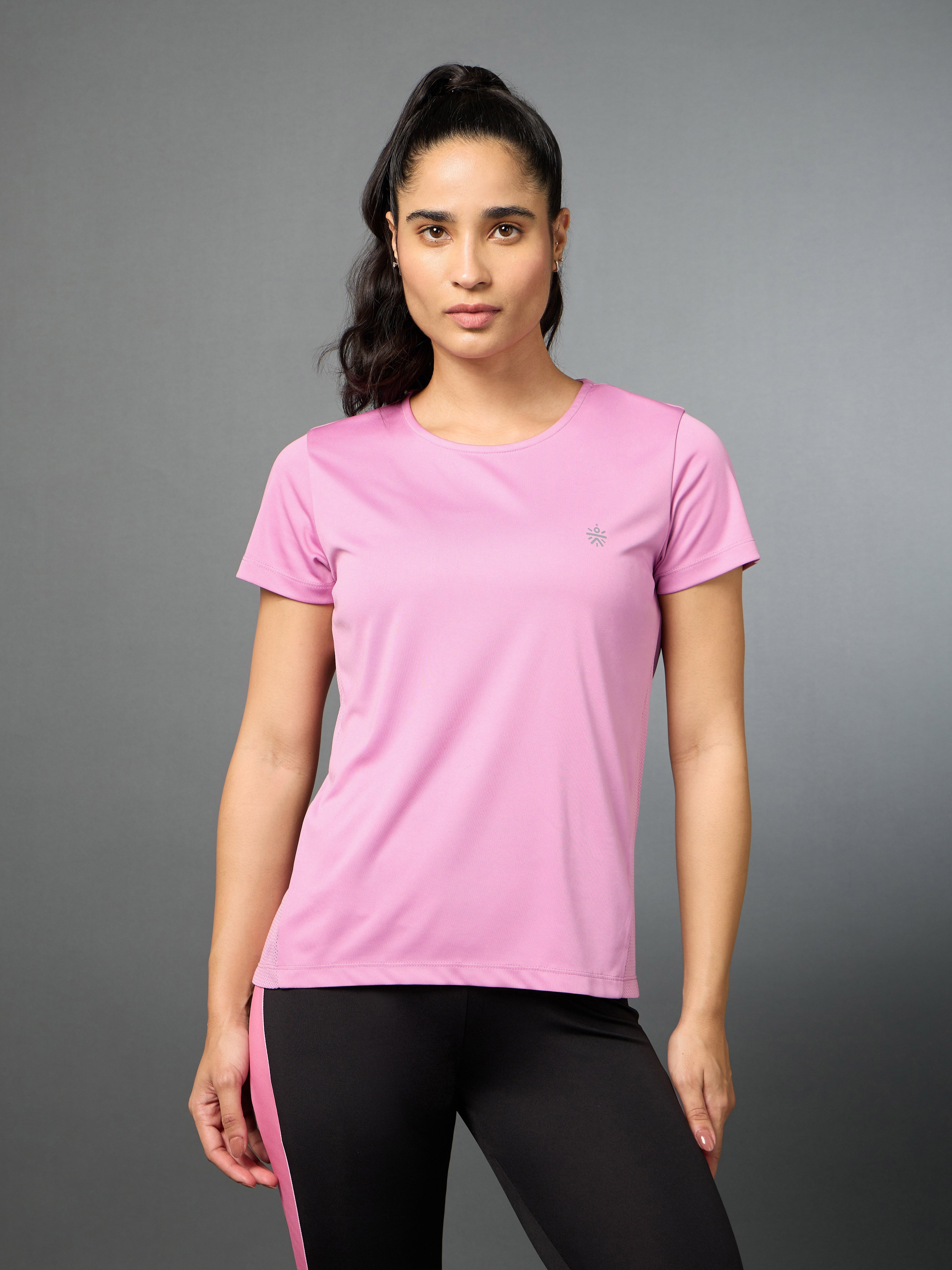 Women's Performance Airflow Pink T-shirt