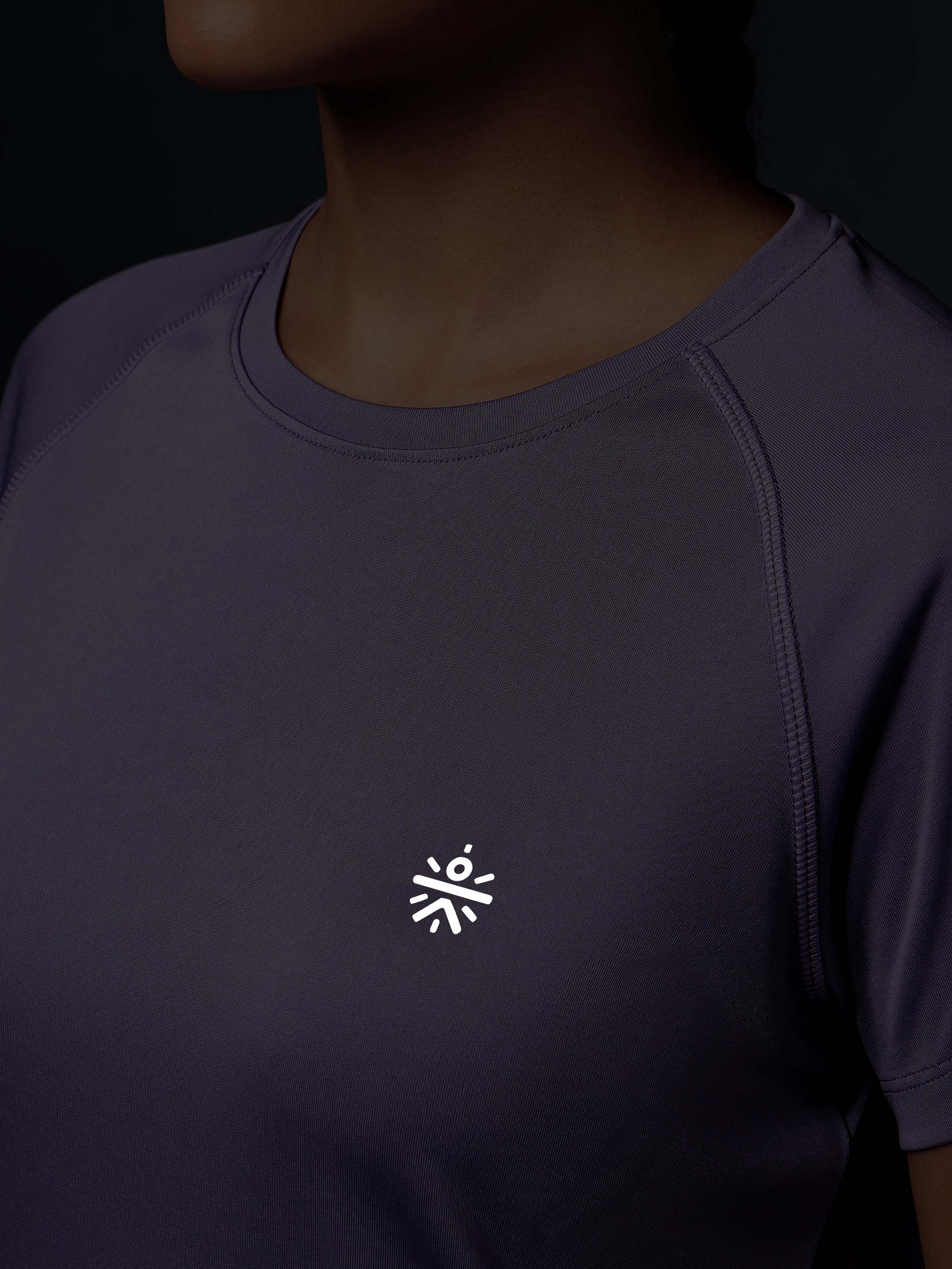 Women's Urban Run Purple T-shirt