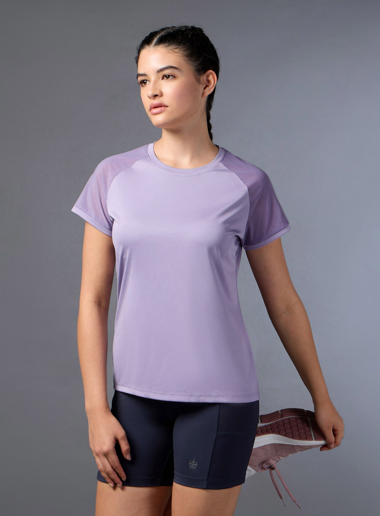 Women's Run Day Challenge Purple T-shirt