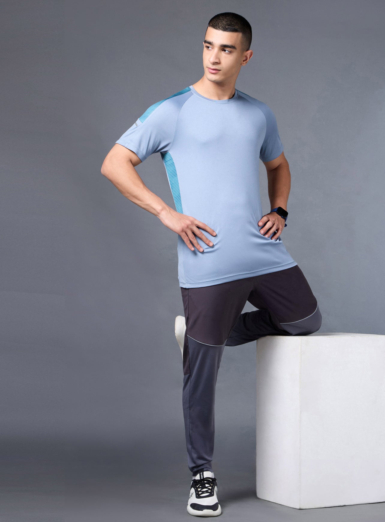 Men's Blue Urban Pro Run T-shirt