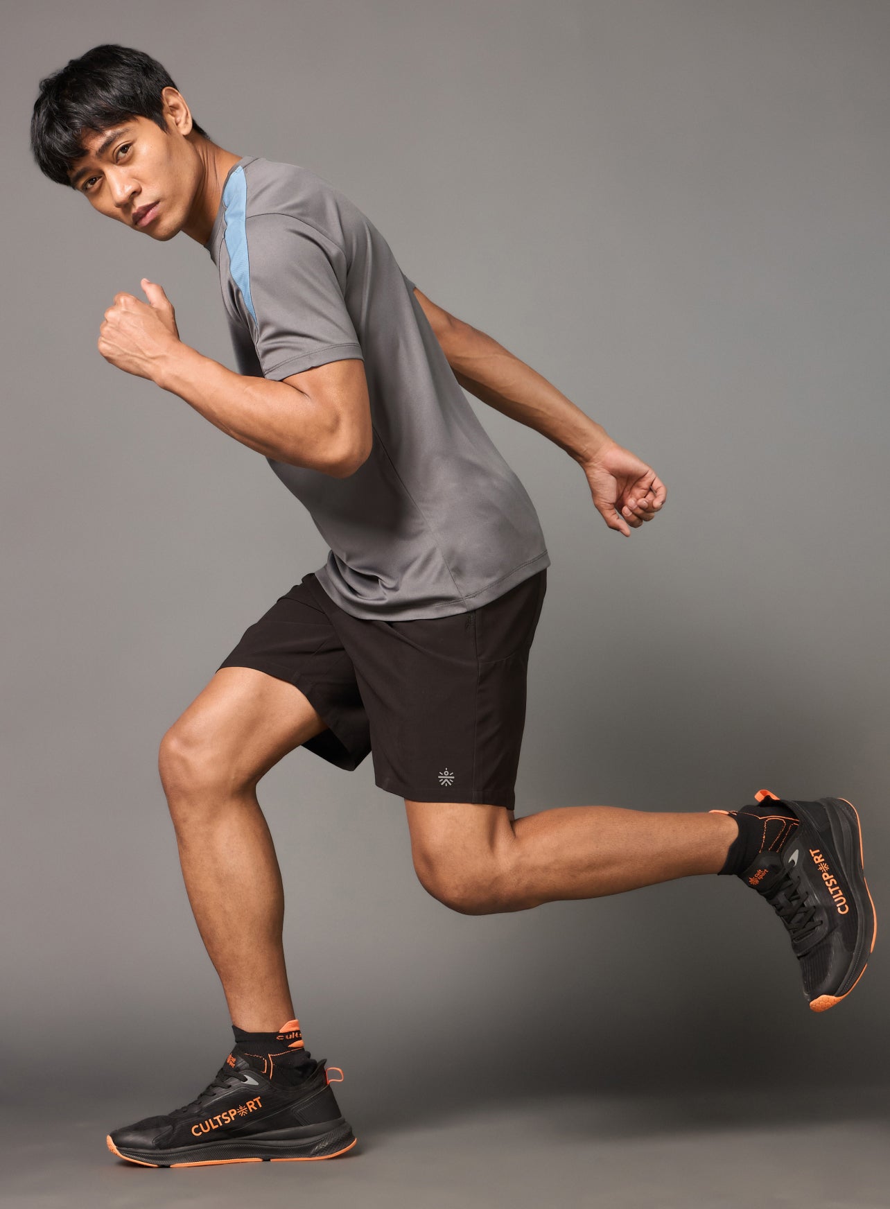 Men's Runner's Pro Grey T-shirt