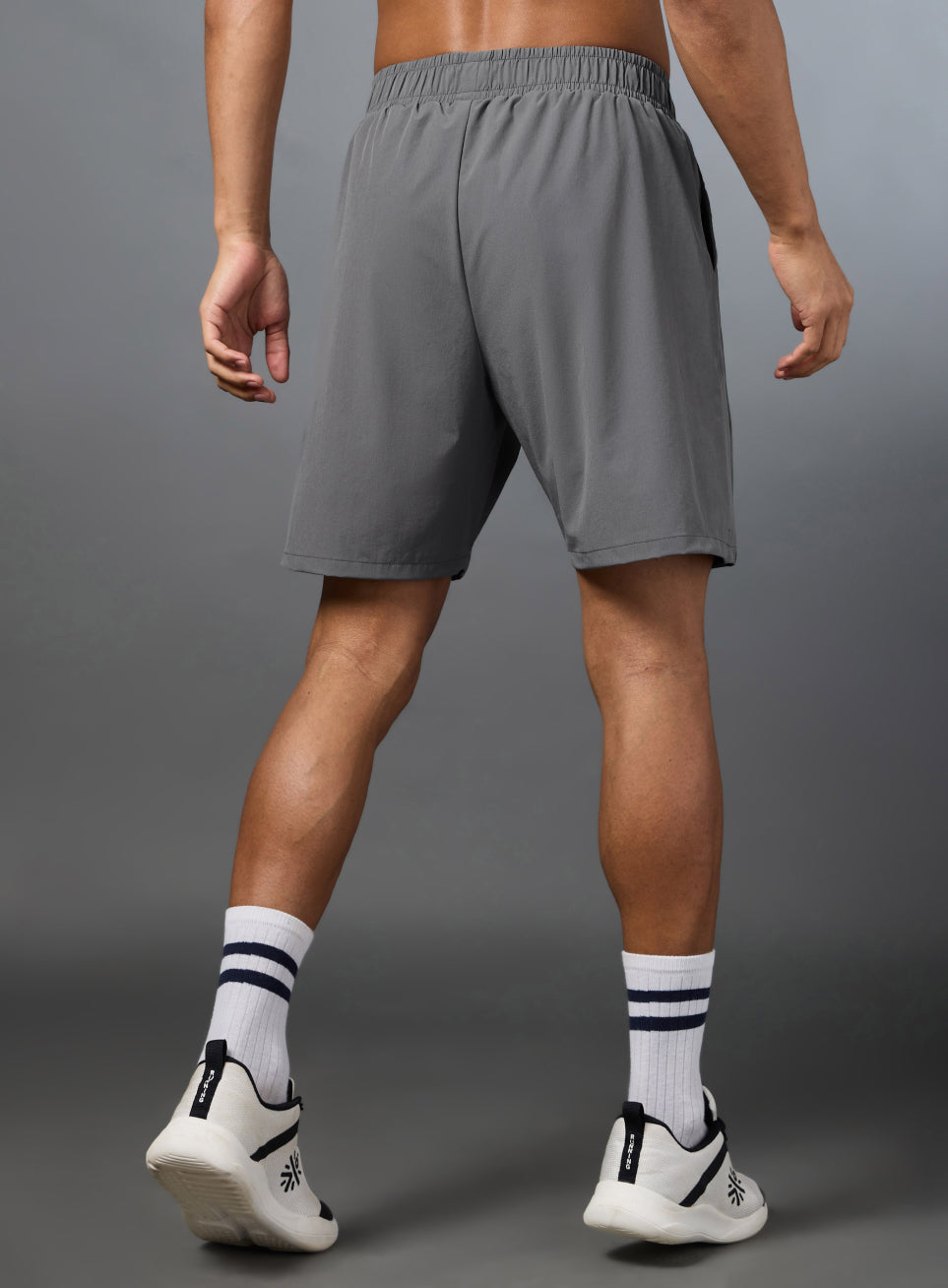 Men's Terrain Run Grey Shorts