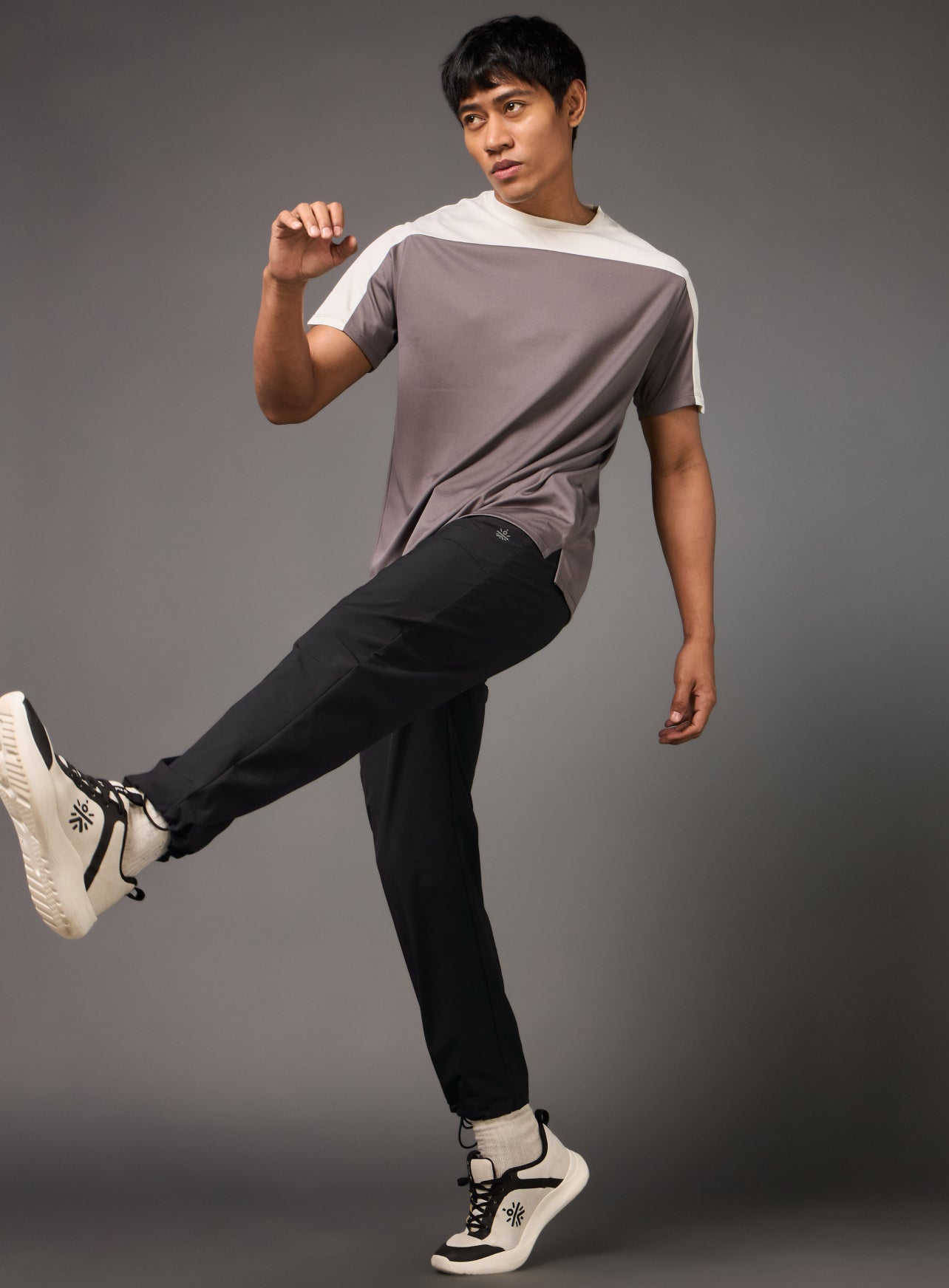 Men's Shape Shifter Everyday Black Trackpant