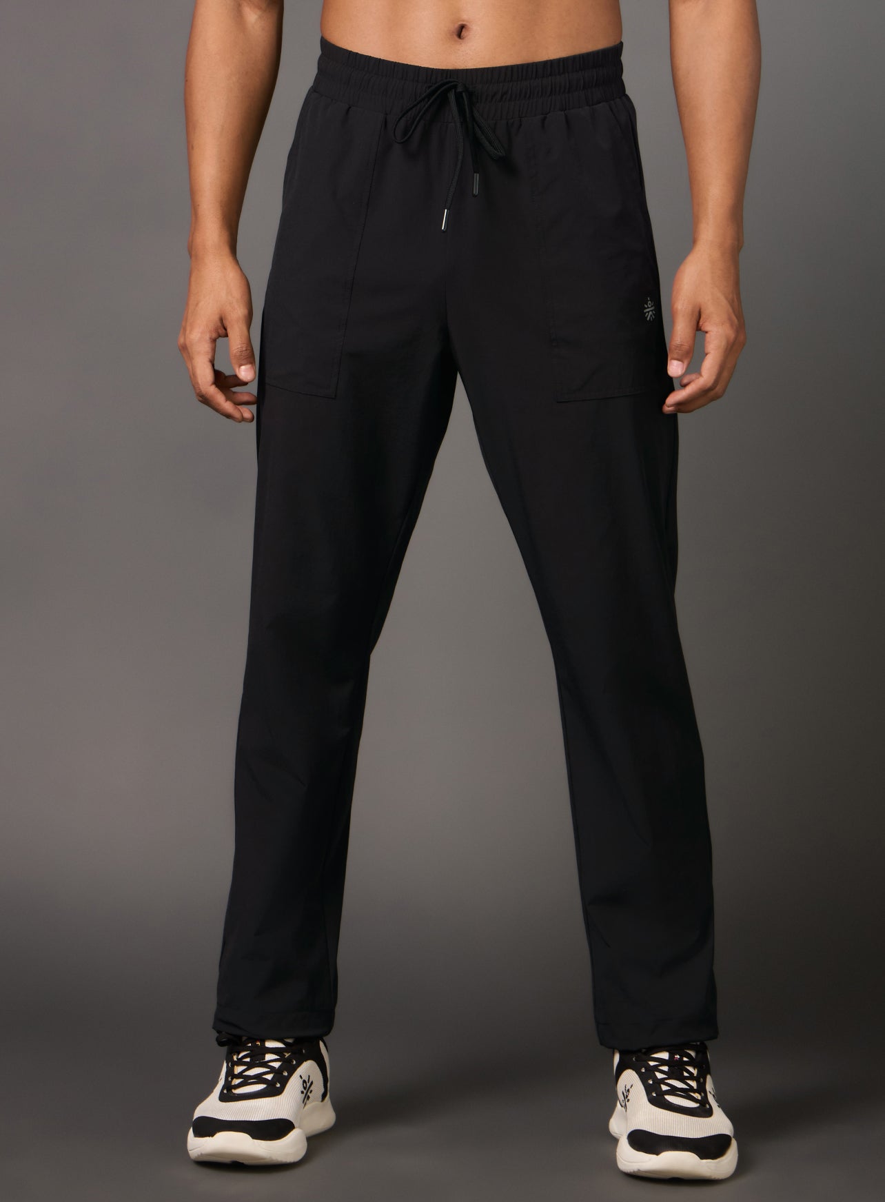 Men's Shape Shifter Everyday Black Trackpant