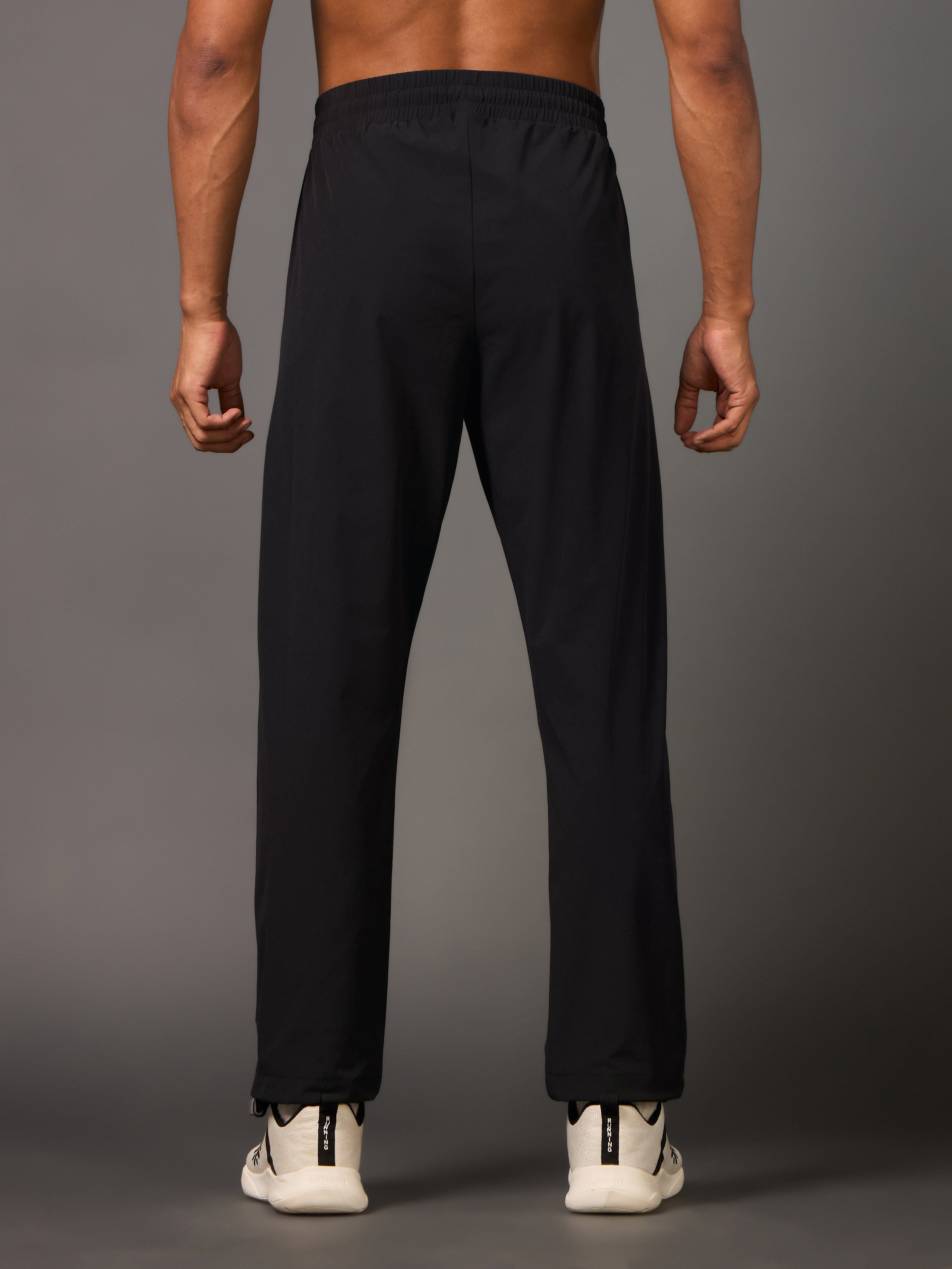 Men's Shape Shifter Everyday Black Trackpant