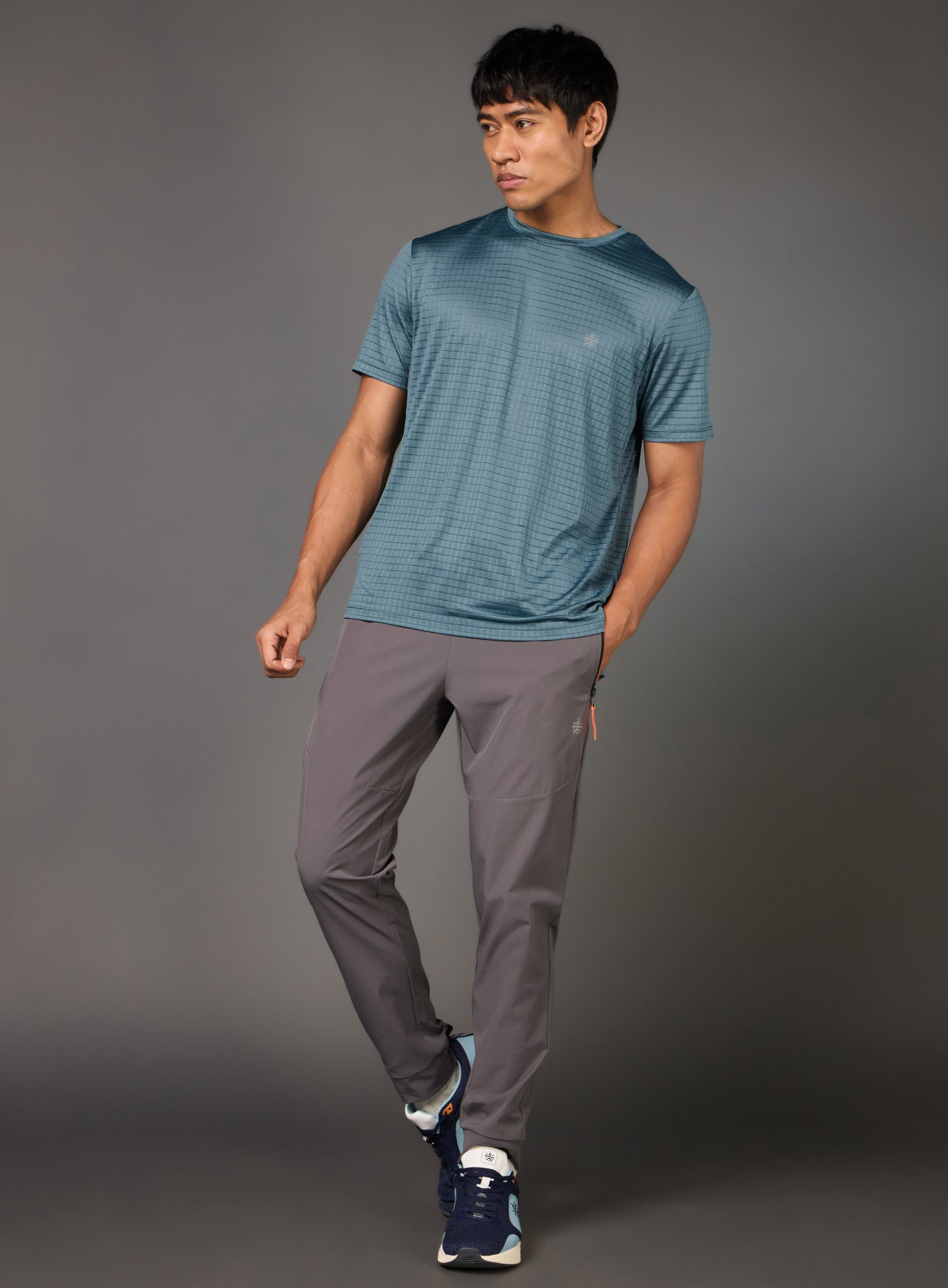 Men's All performance Blue T-shirt