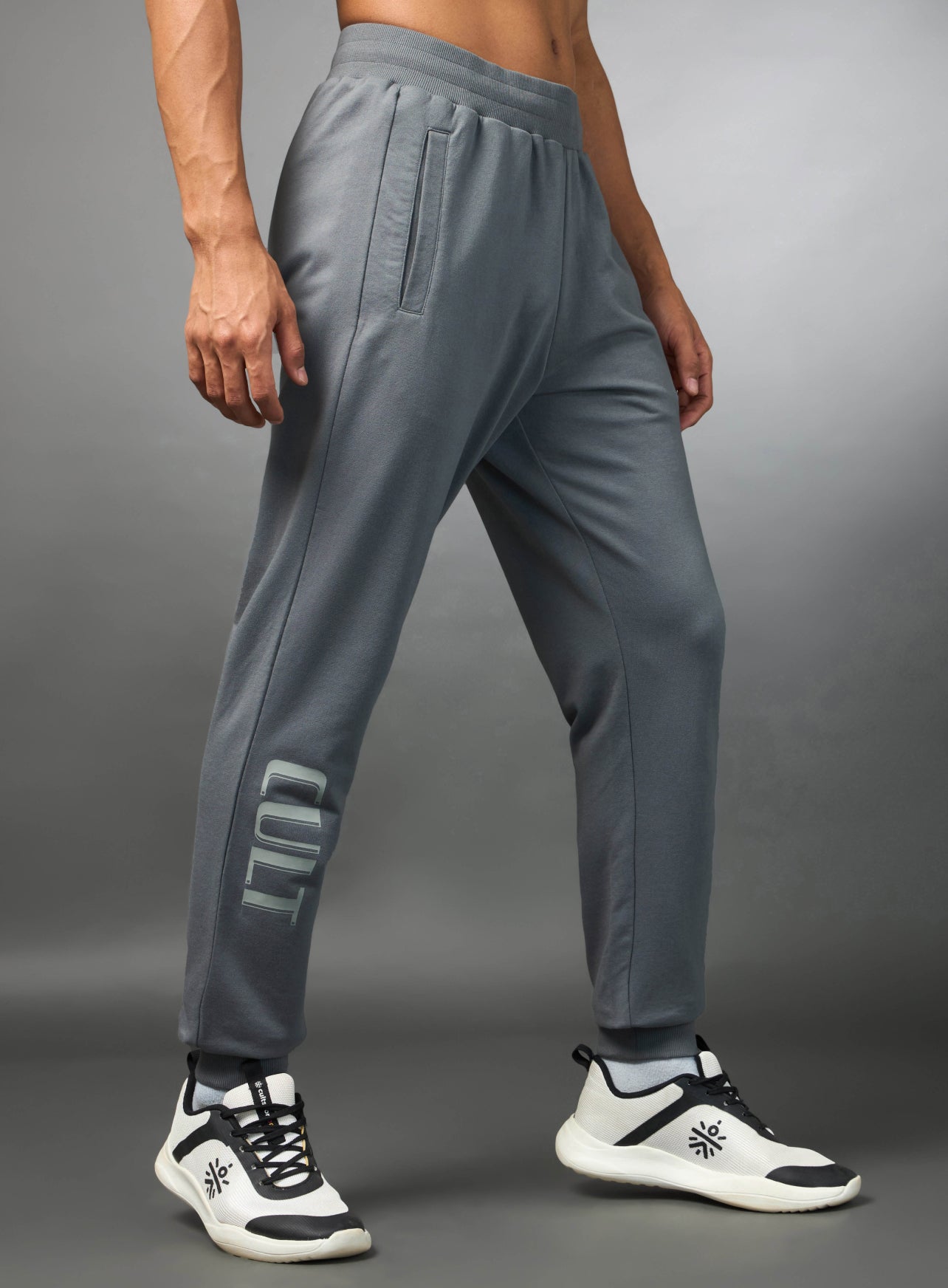 Men's Warm Up Lt. Grey Joggers